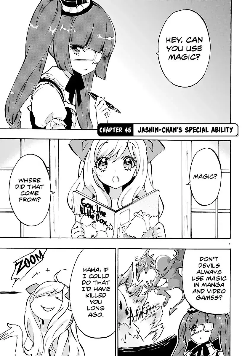 Jashin-chan Dropkick Chapter 45 page 1 - 