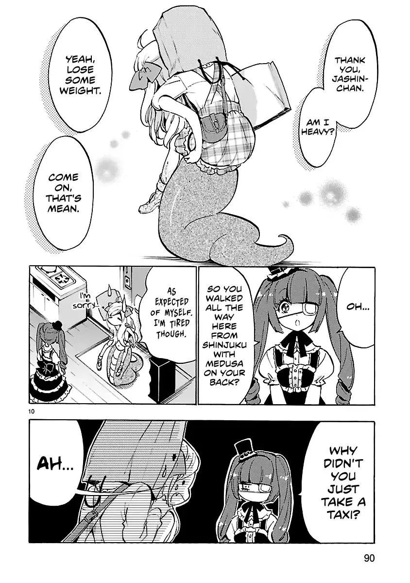 Jashin-chan Dropkick Chapter 46 page 10 - 