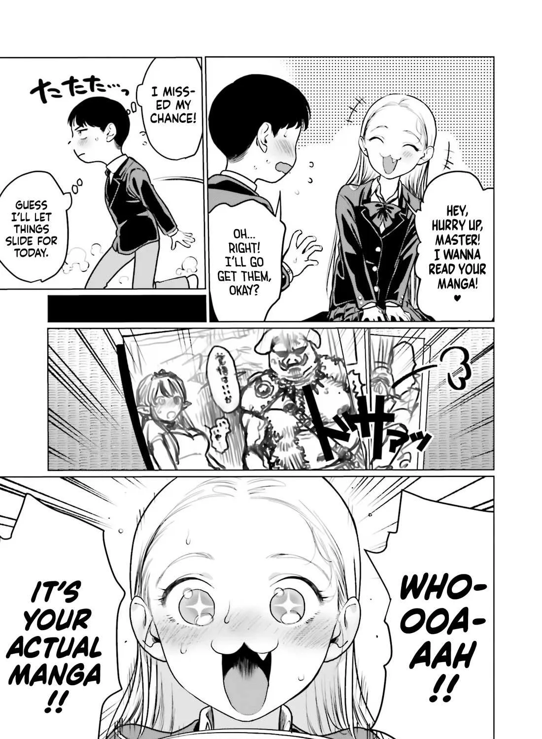 JC Sasha and Her Otaku Classmate Chapter 22.8 page 9 - 