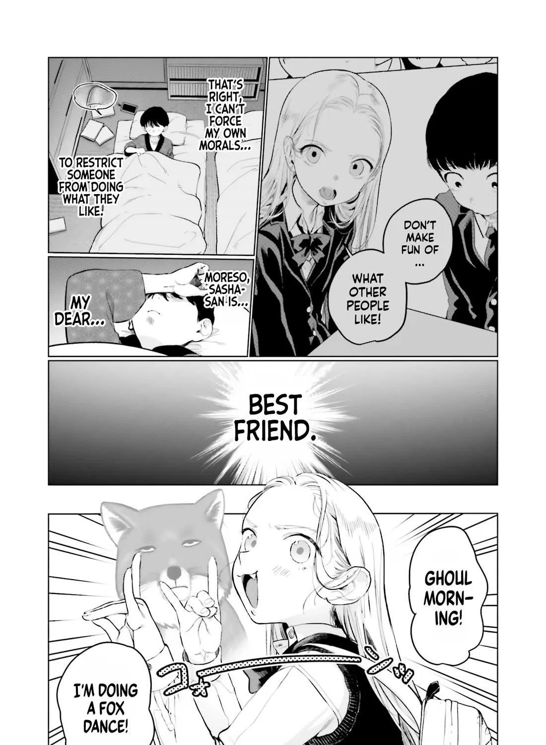 JC Sasha and Her Otaku Classmate Chapter 36 page 17 - 