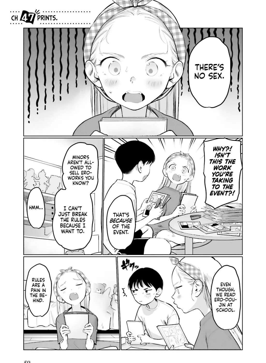 JC Sasha and Her Otaku Classmate Chapter 47 page 1 - 