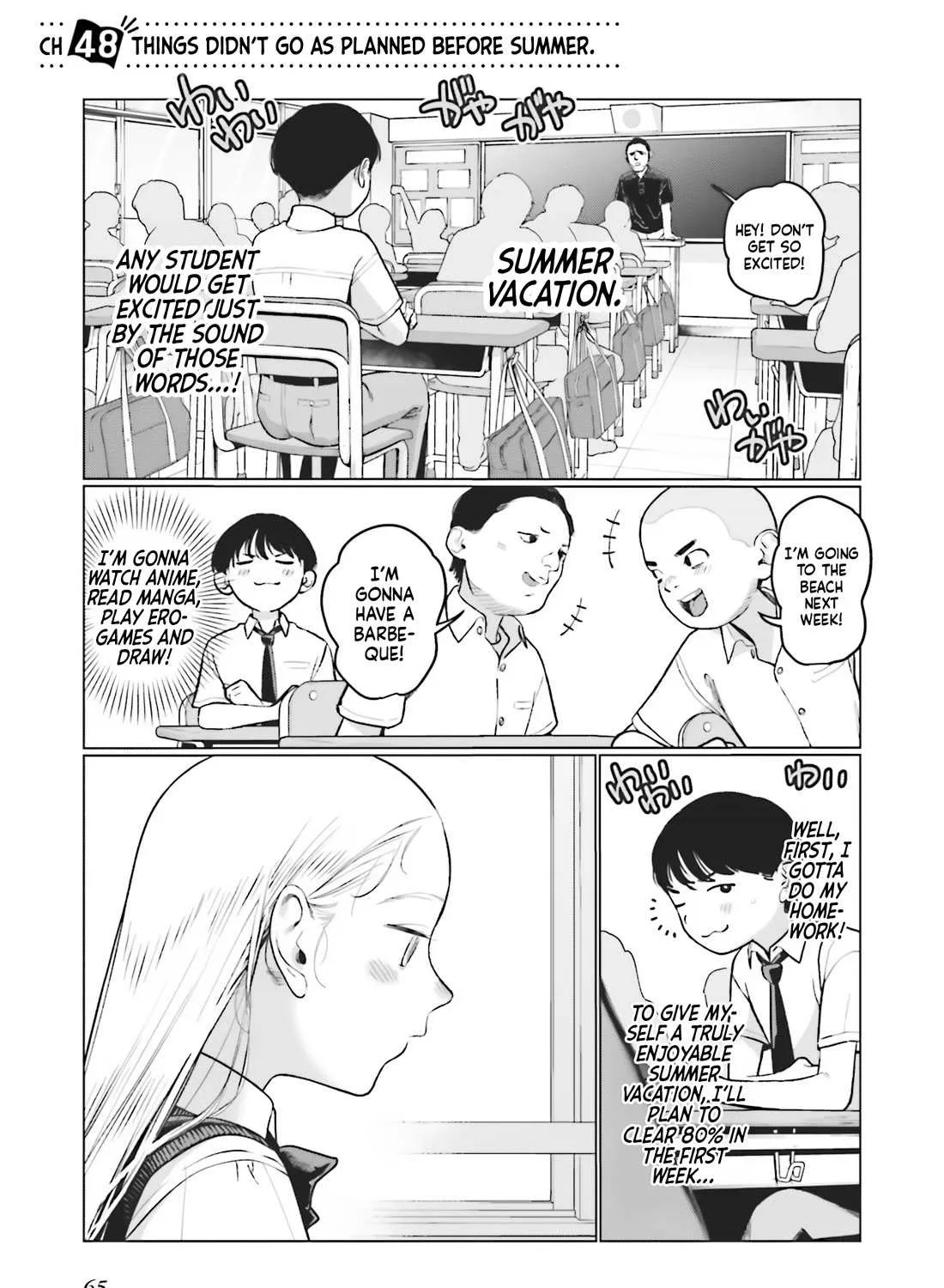 JC Sasha and Her Otaku Classmate Chapter 48 page 1 - 