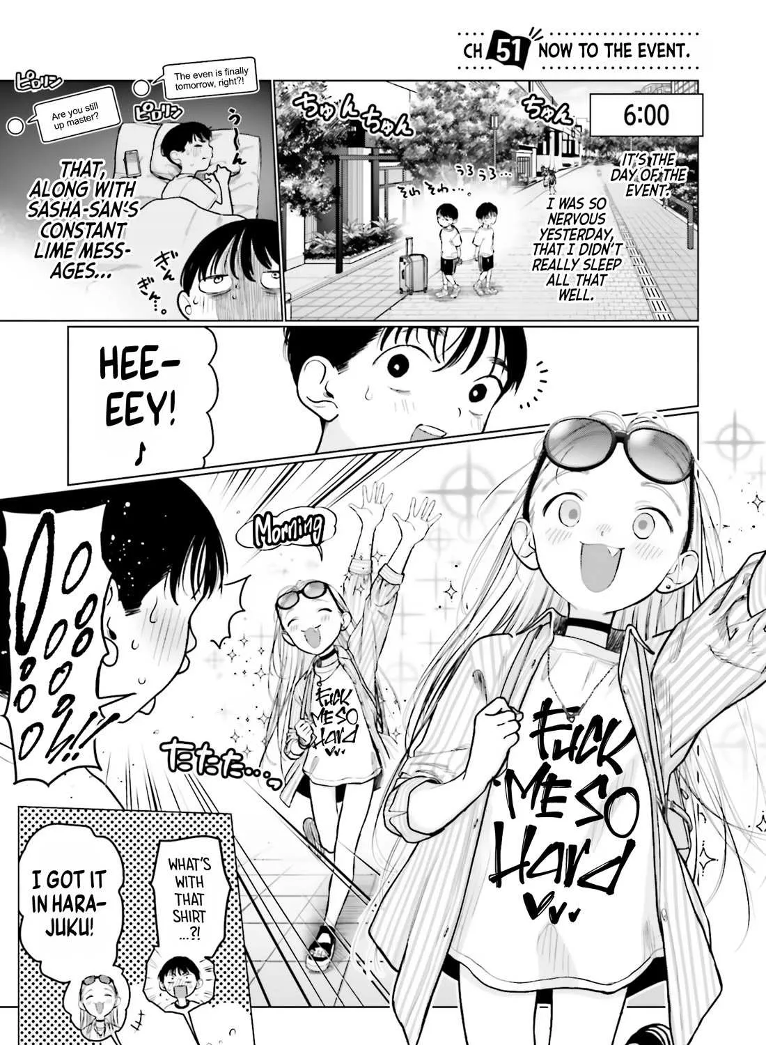 JC Sasha and Her Otaku Classmate Chapter 51 page 1 - 