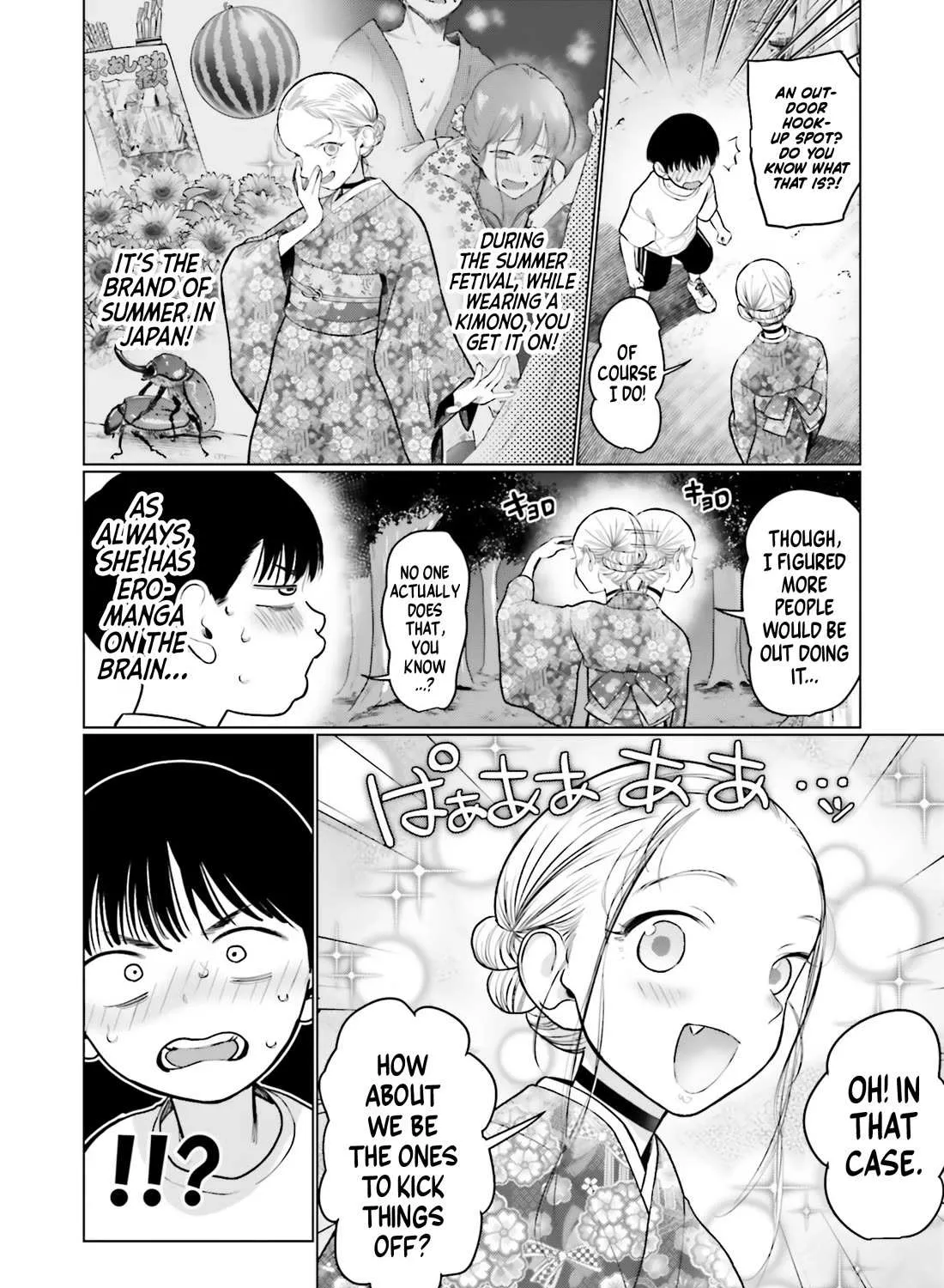 JC Sasha and Her Otaku Classmate Chapter 58.5 page 4 - 