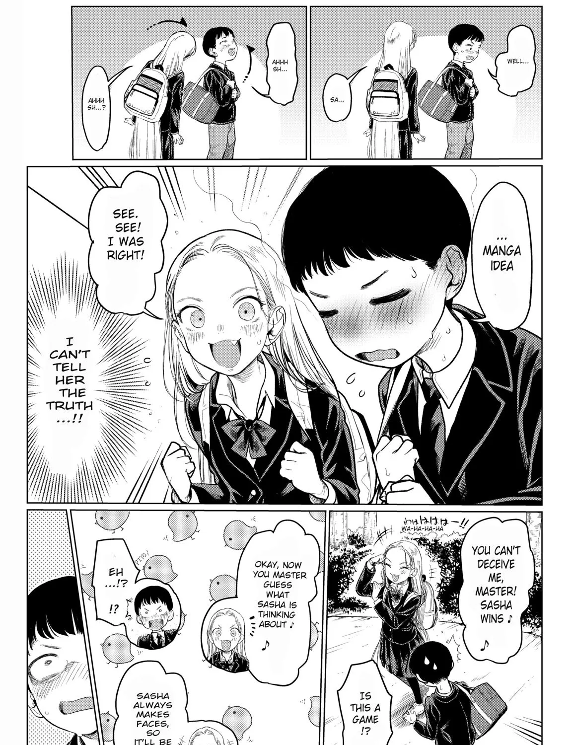 JC Sasha and Her Otaku Classmate Chapter 6.5 page 9 - 