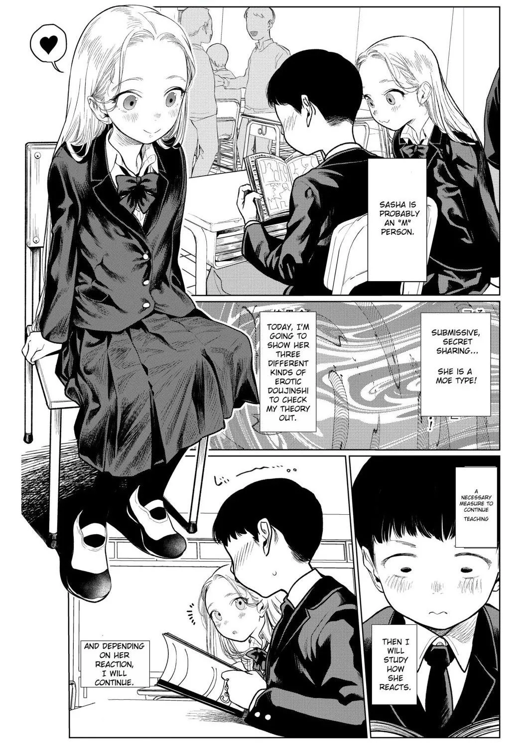 JC Sasha and Her Otaku Classmate Chapter 7.5 page 1 - 