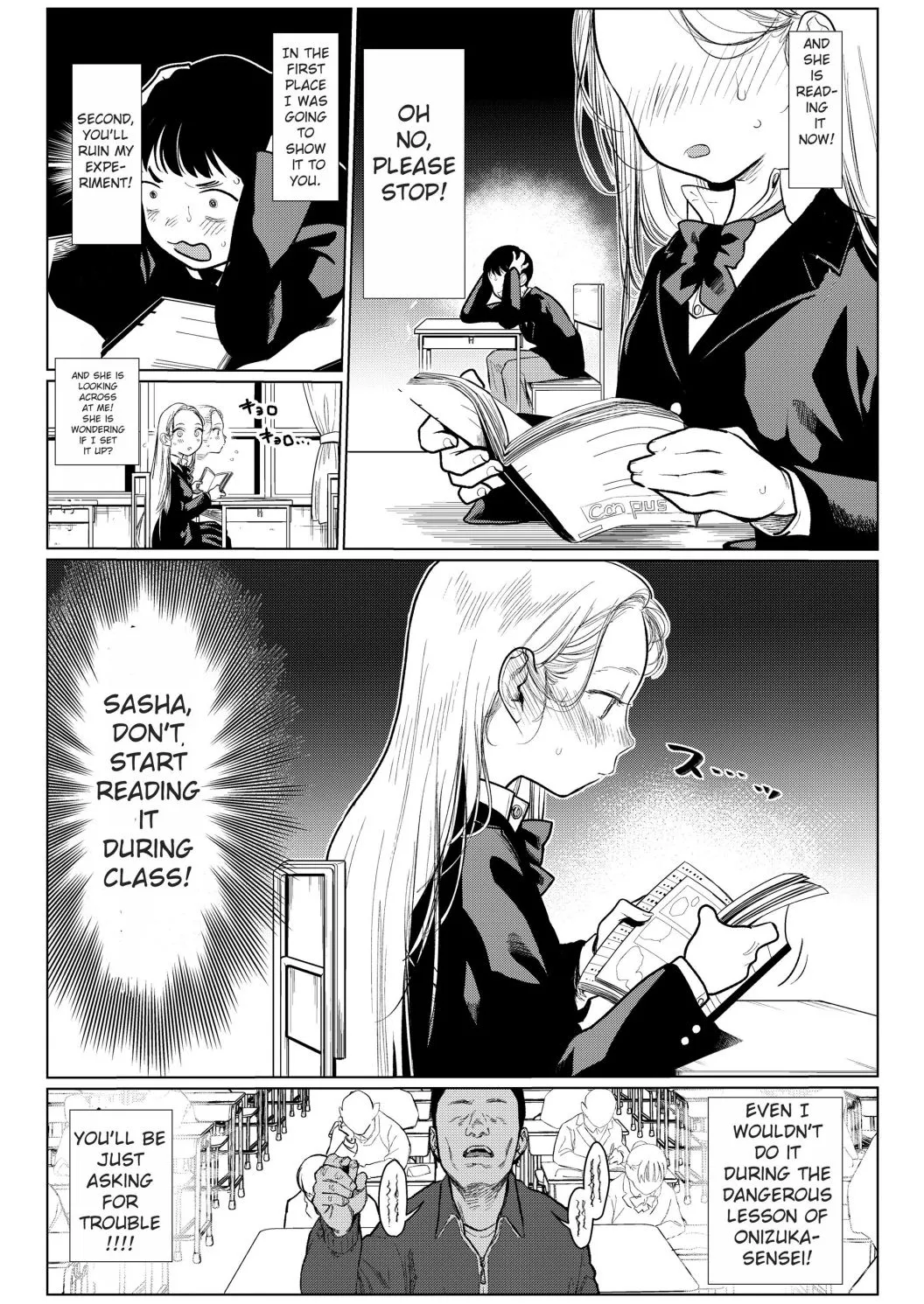 JC Sasha and Her Otaku Classmate Chapter 7.5 page 4 - 