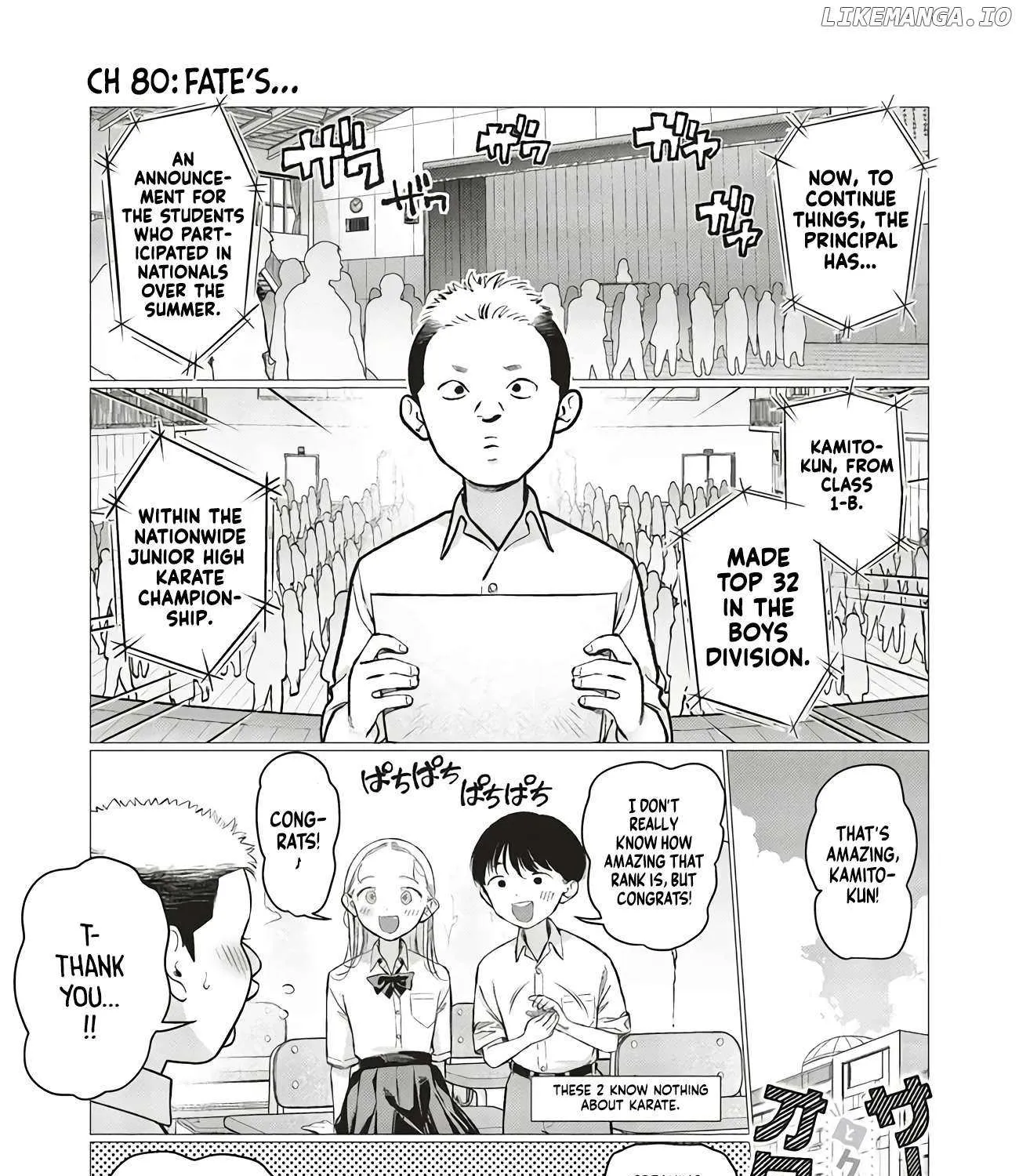 JC Sasha and Her Otaku Classmate Chapter 80 page 1 - 