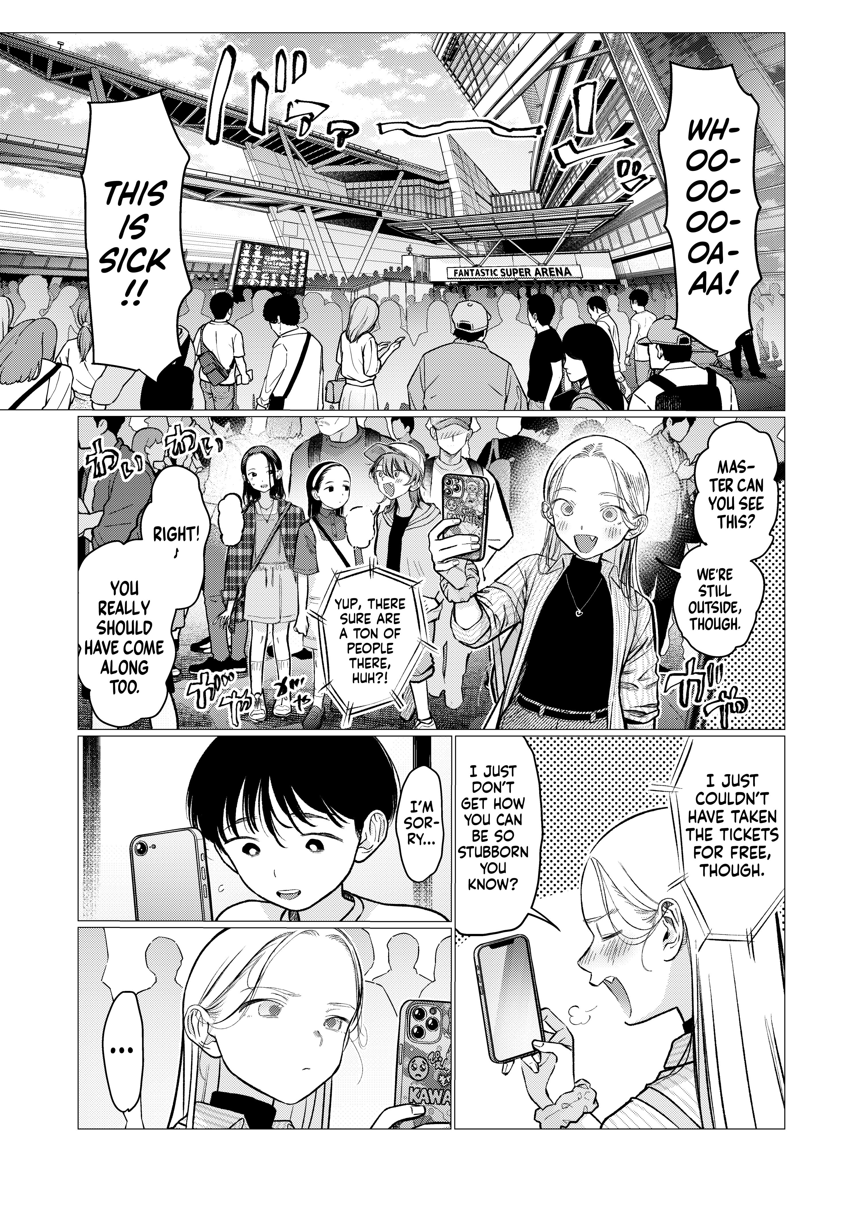 JC Sasha and Her Otaku Classmate Chapter 91 page 1 - 