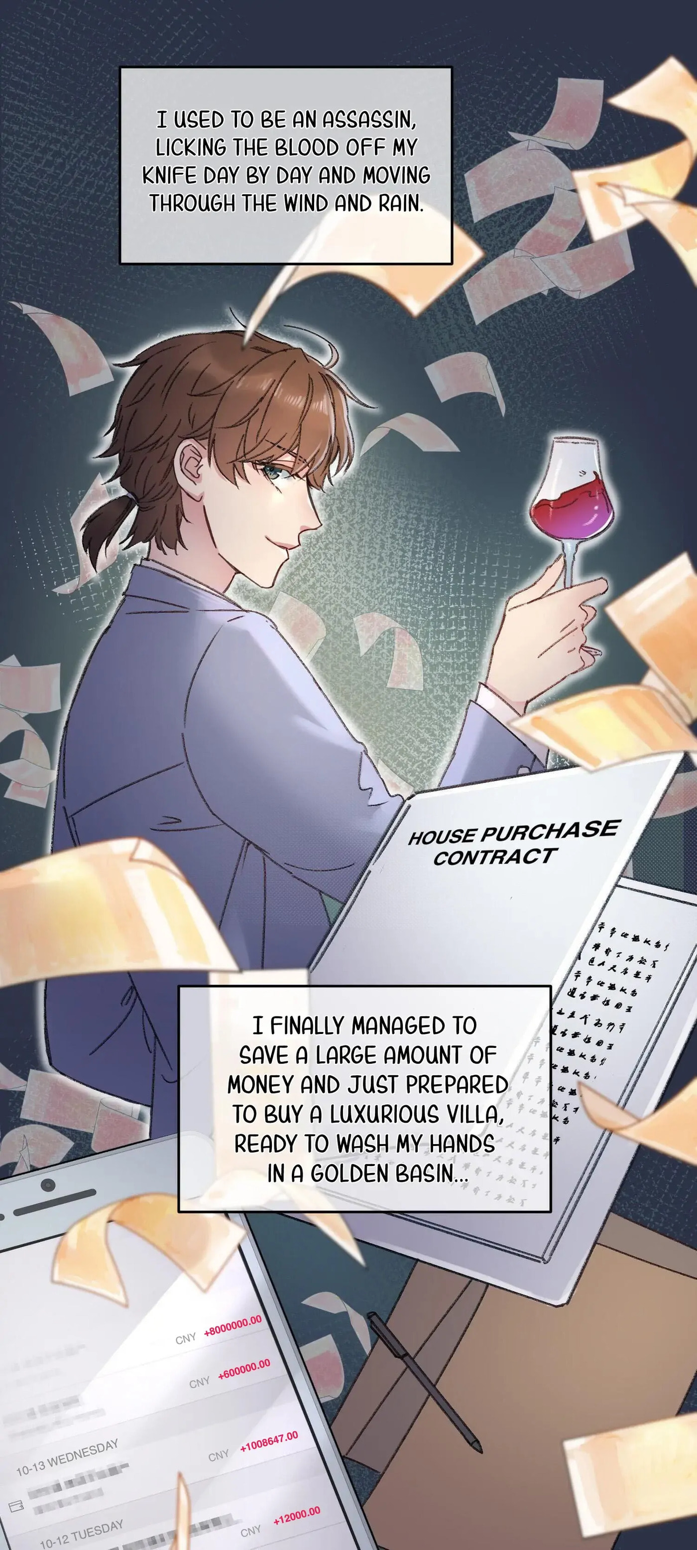 Jia Ru Wang Fu De Wo, Zhi Xiang Gao Qian (Colored) Chapter 3 page 11 - 