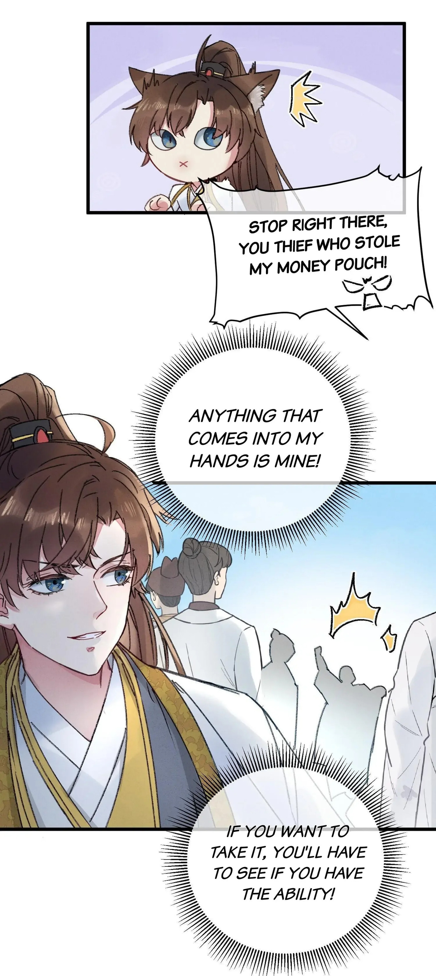 Jia Ru Wang Fu De Wo, Zhi Xiang Gao Qian (Colored) Chapter 3 page 28 - 
