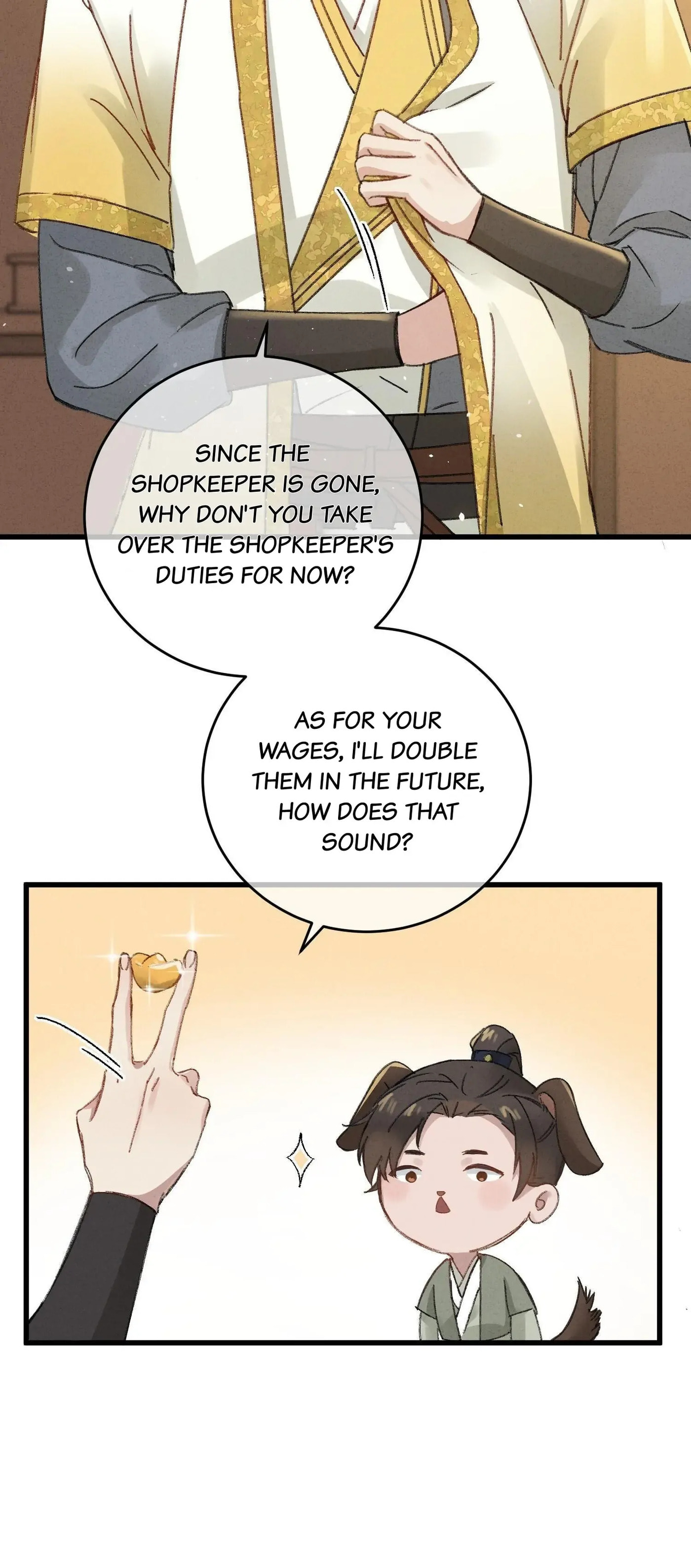 Jia Ru Wang Fu De Wo, Zhi Xiang Gao Qian (Colored) Chapter 6 page 14 - 