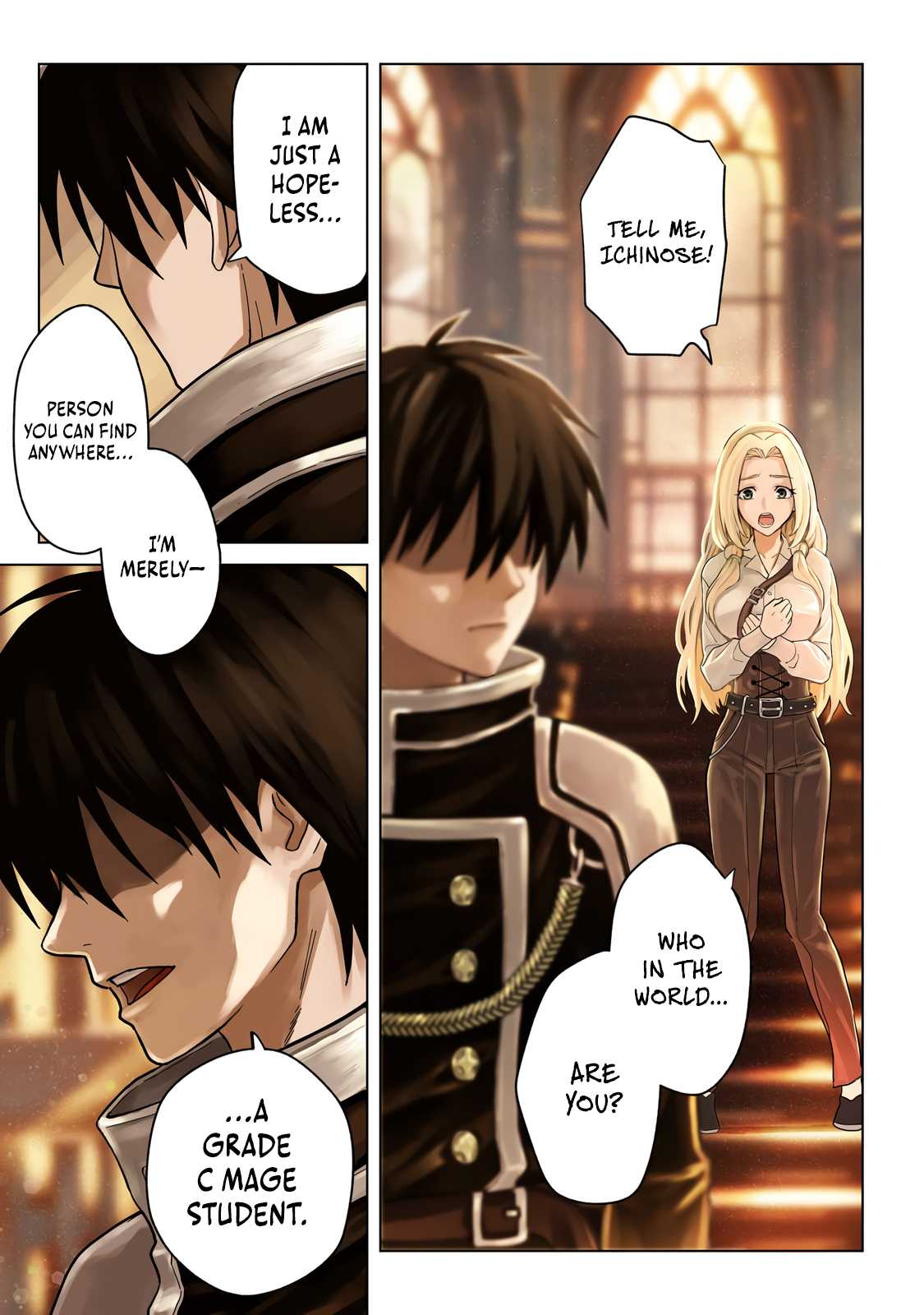 Jibun Wo SSS Kyuda to Omoikondeiru C Kyu Majutsu Gakusei Chapter 1 page 2 - 