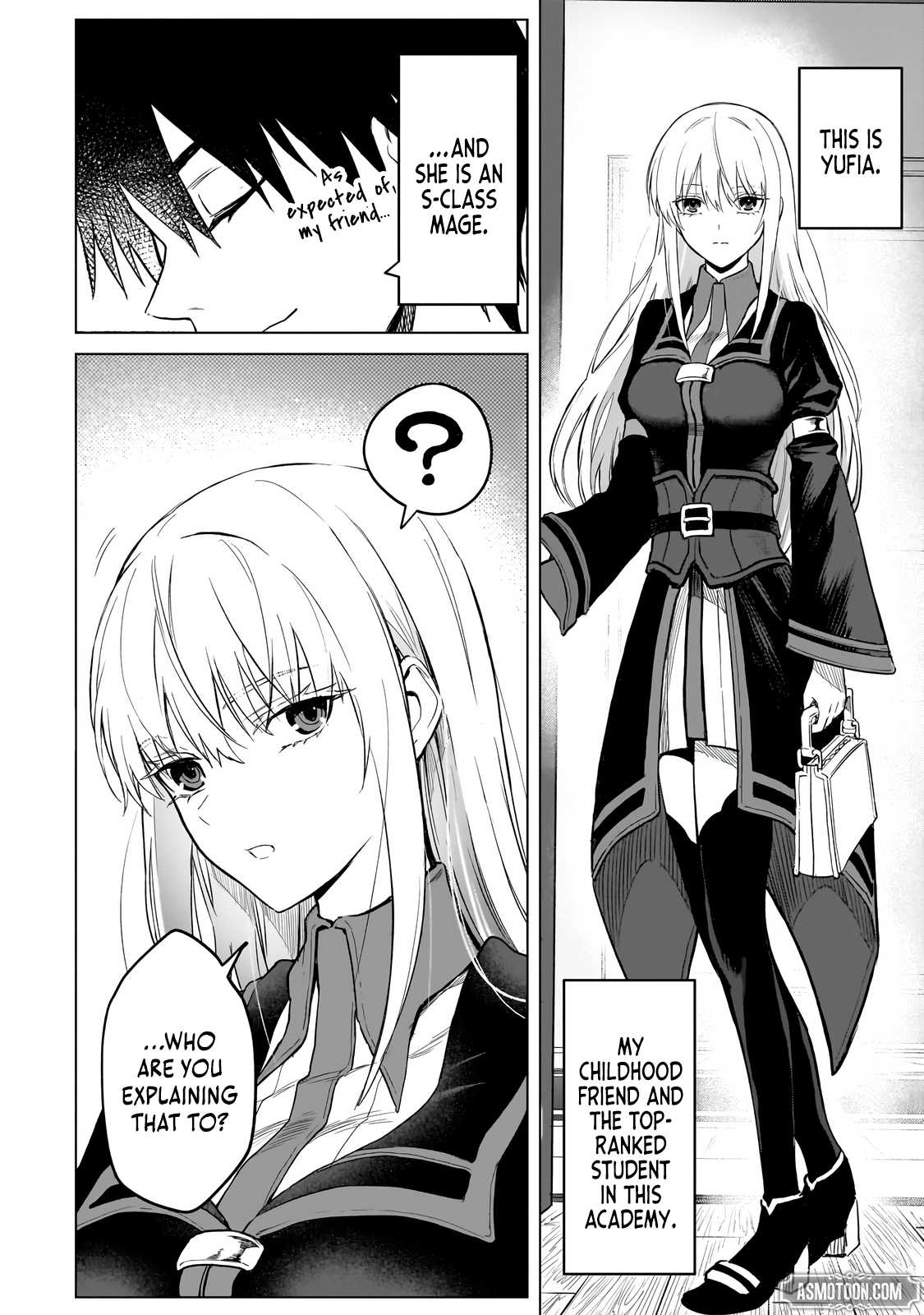 Jibun Wo SSS Kyuda to Omoikondeiru C Kyu Majutsu Gakusei Chapter 1 page 31 - 