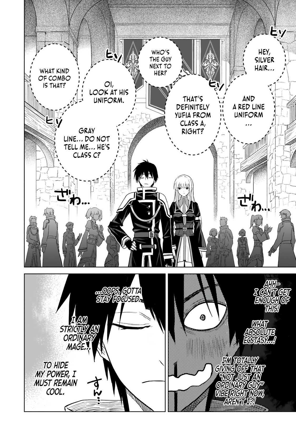 Jibun Wo SSS Kyuda to Omoikondeiru C Kyu Majutsu Gakusei Chapter 1 page 35 - 