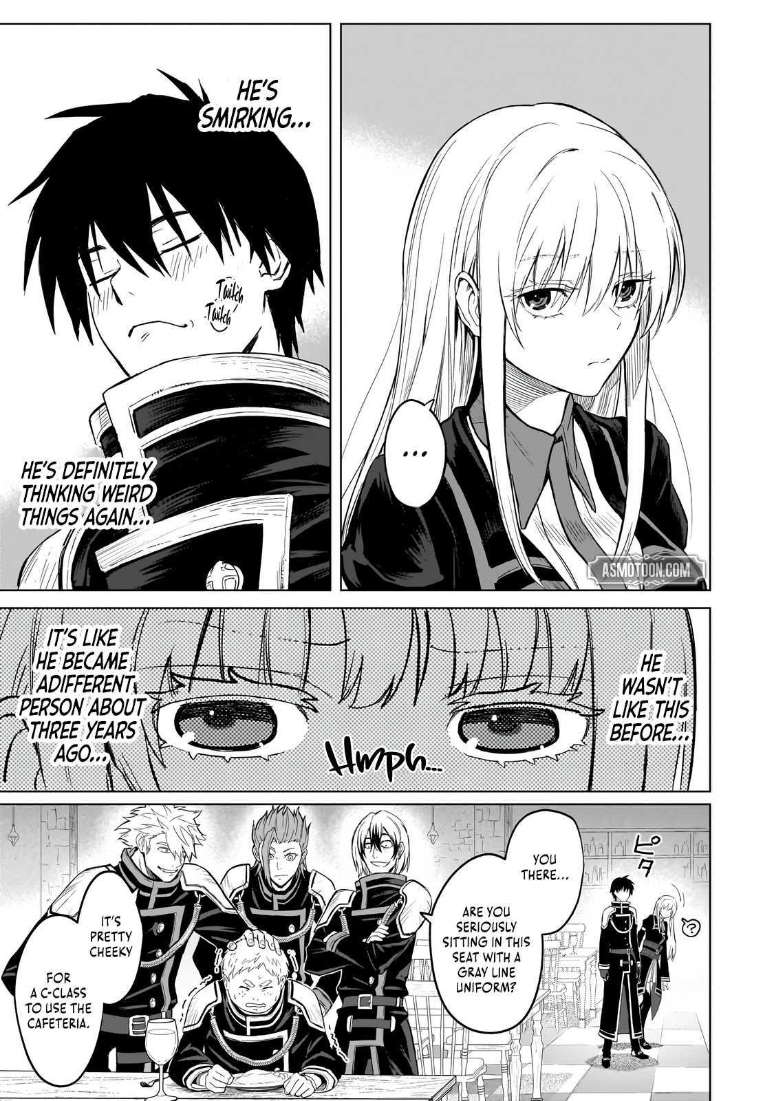 Jibun Wo SSS Kyuda to Omoikondeiru C Kyu Majutsu Gakusei Chapter 1 page 36 - 