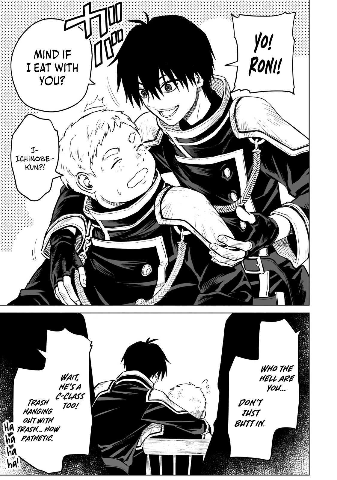 Jibun Wo SSS Kyuda to Omoikondeiru C Kyu Majutsu Gakusei Chapter 1 page 38 - 