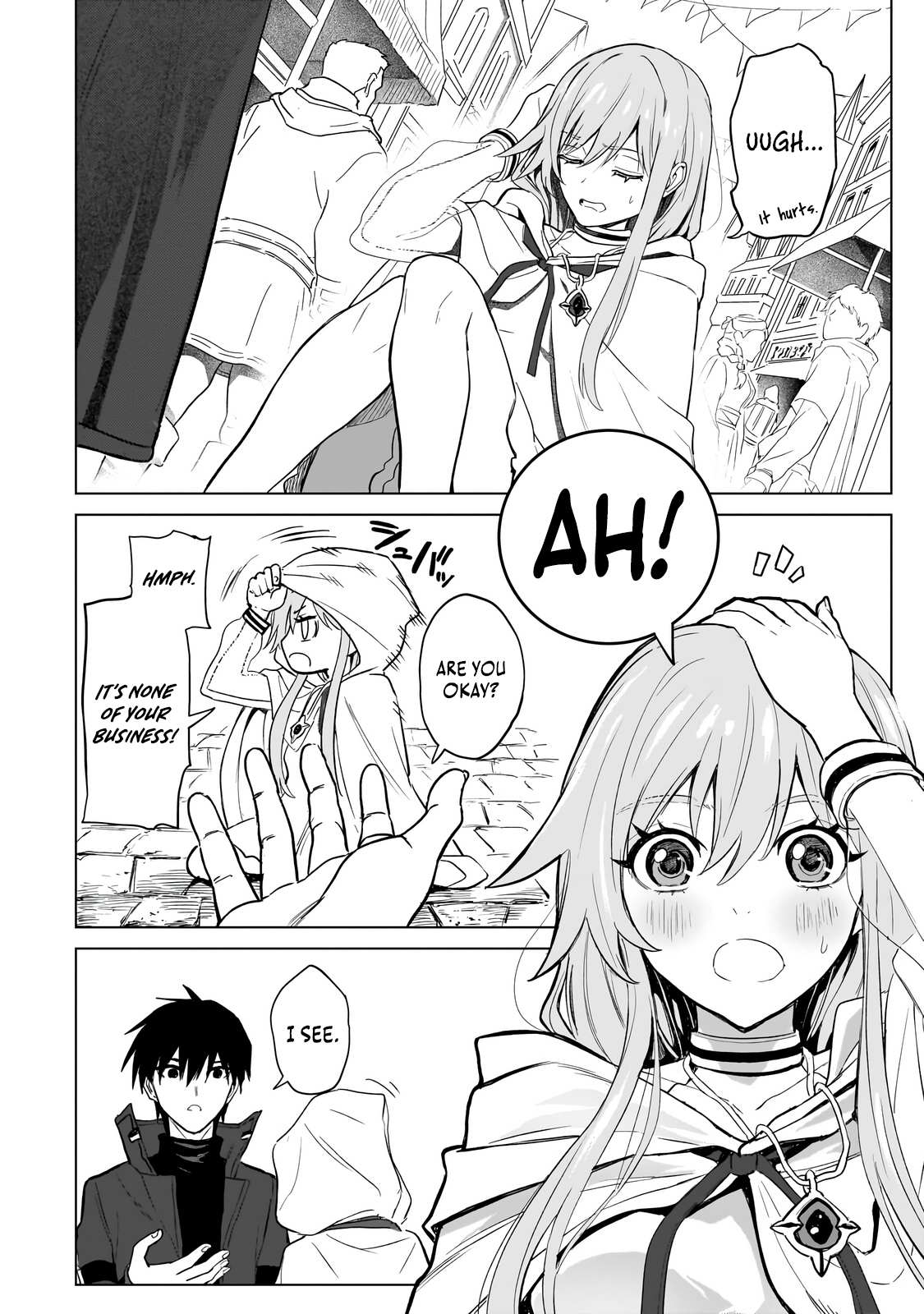 Jibun Wo SSS Kyuda to Omoikondeiru C Kyu Majutsu Gakusei Chapter 2.1 page 15 - 