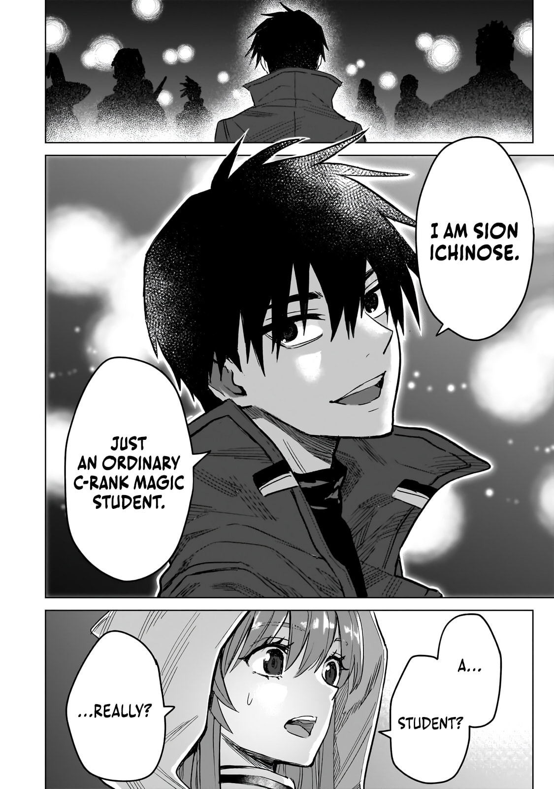 Jibun Wo SSS Kyuda to Omoikondeiru C Kyu Majutsu Gakusei Chapter 3.3 page 8 - 