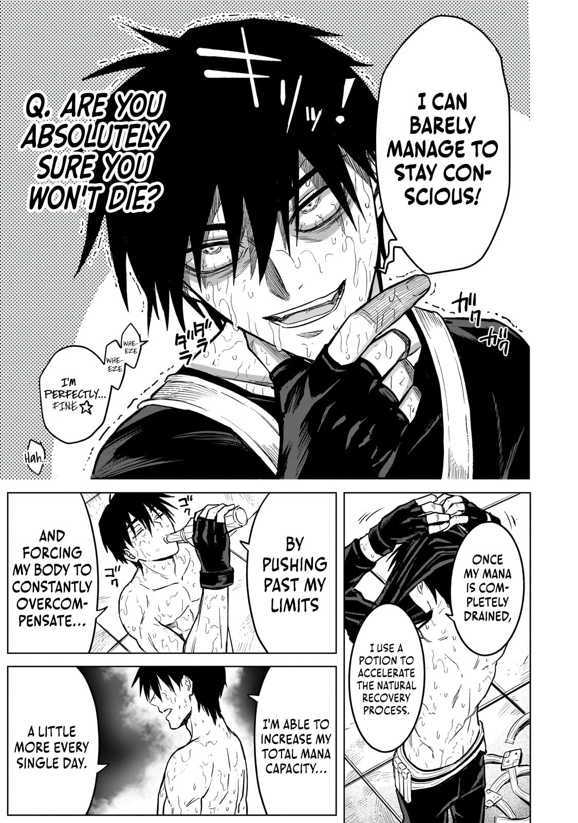 Jibun Wo SSS Kyuda to Omoikondeiru C Kyu Majutsu Gakusei Chapter 4.1 page 6 - 