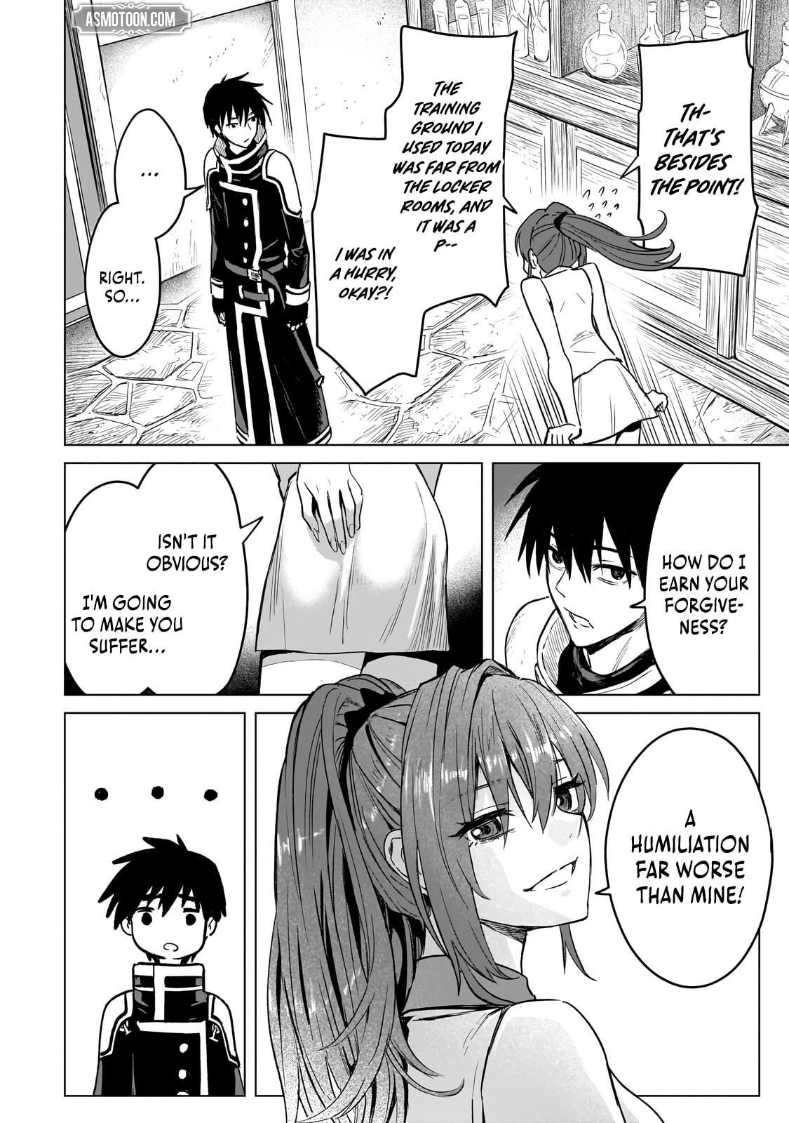 Jibun Wo SSS Kyuda to Omoikondeiru C Kyu Majutsu Gakusei Chapter 4.2 page 9 - 