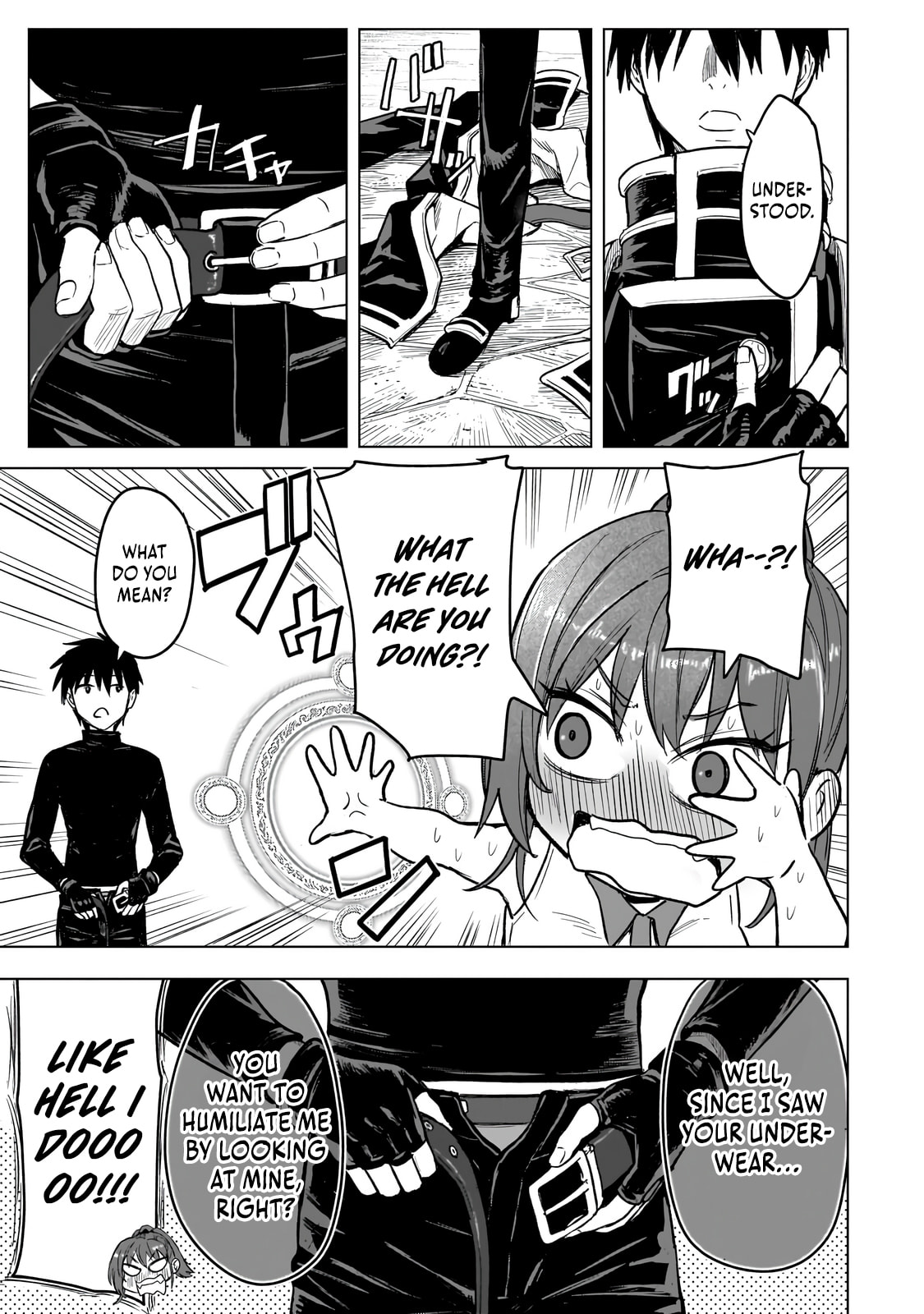 Jibun Wo SSS Kyuda to Omoikondeiru C Kyu Majutsu Gakusei Chapter 4.2 page 10 - 