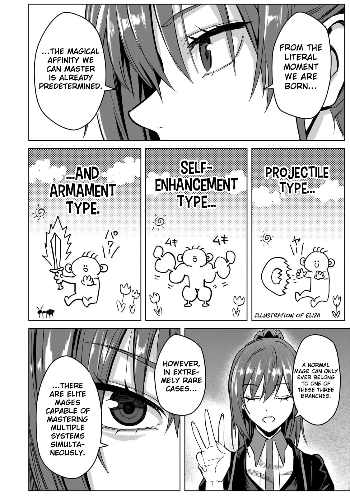 Jibun Wo SSS Kyuda to Omoikondeiru C Kyu Majutsu Gakusei Chapter 5 page 15 - 