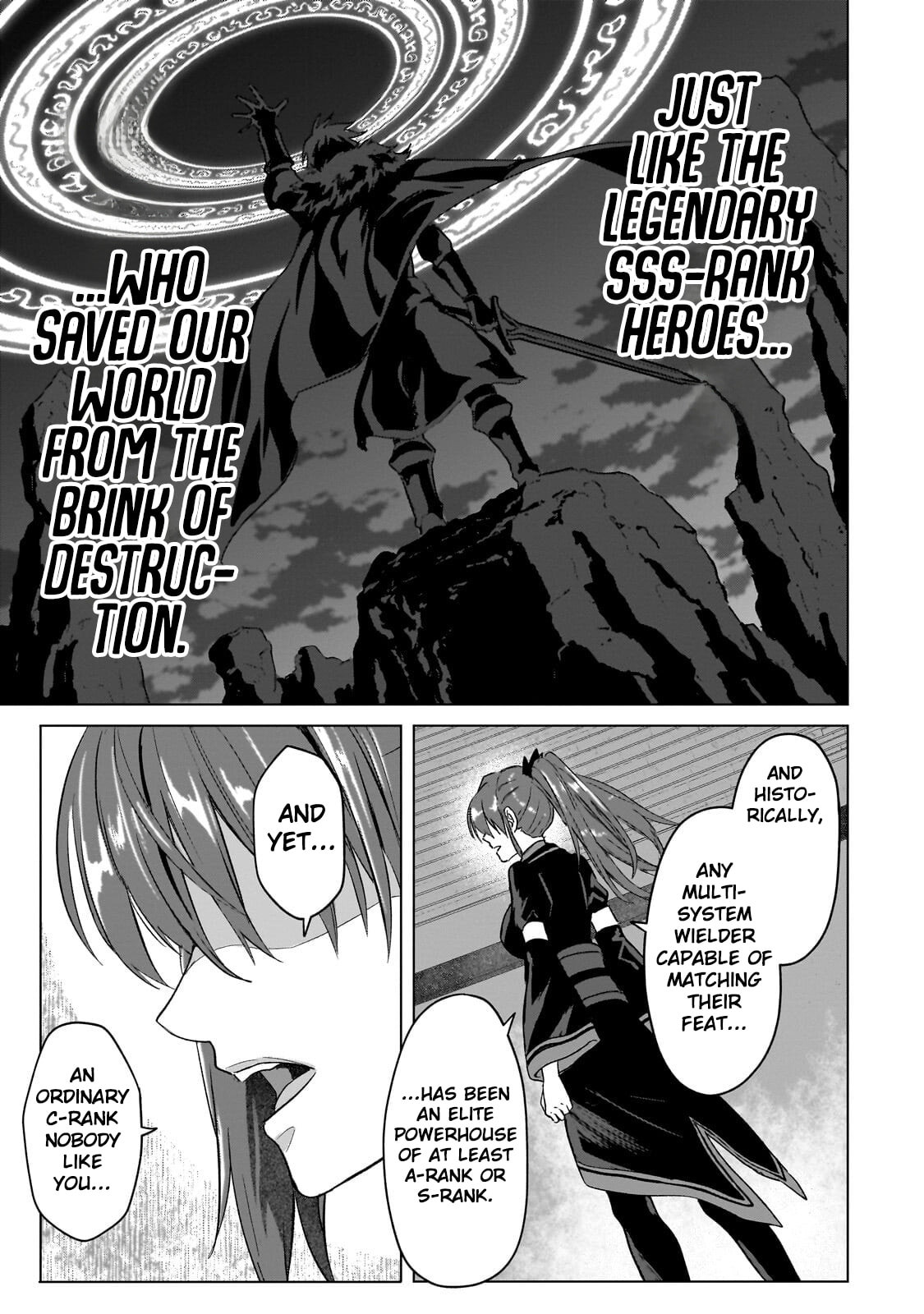 Jibun Wo SSS Kyuda to Omoikondeiru C Kyu Majutsu Gakusei Chapter 5 page 16 - 