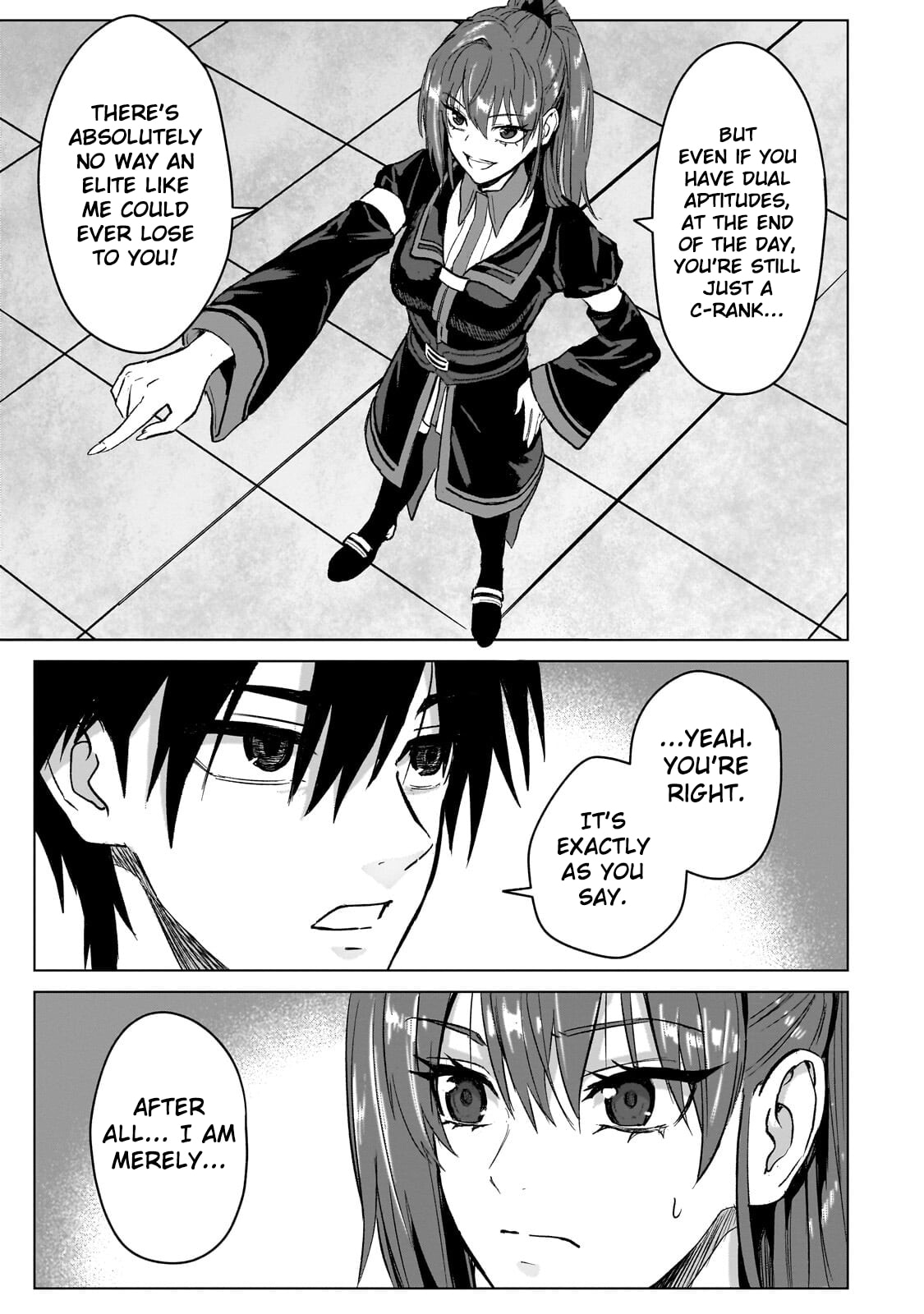 Jibun Wo SSS Kyuda to Omoikondeiru C Kyu Majutsu Gakusei Chapter 5 page 18 - 