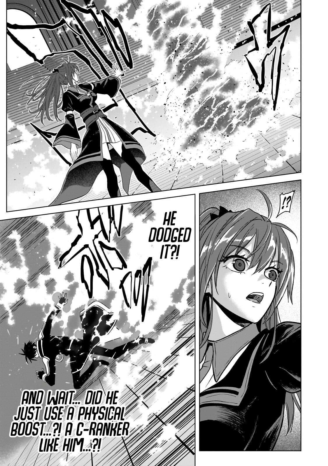 Jibun Wo SSS Kyuda to Omoikondeiru C Kyu Majutsu Gakusei Chapter 5 page 10 - 