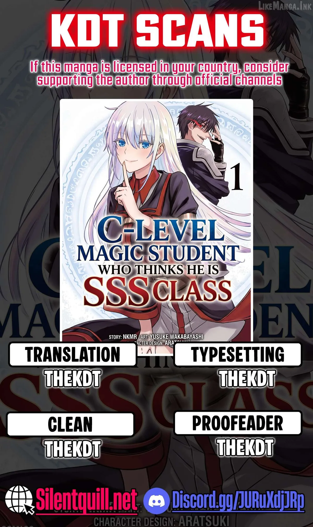Jibun Wo SSS Kyuda to Omoikondeiru C Kyu Majutsu Gakusei Chapter 6 page 1 - 