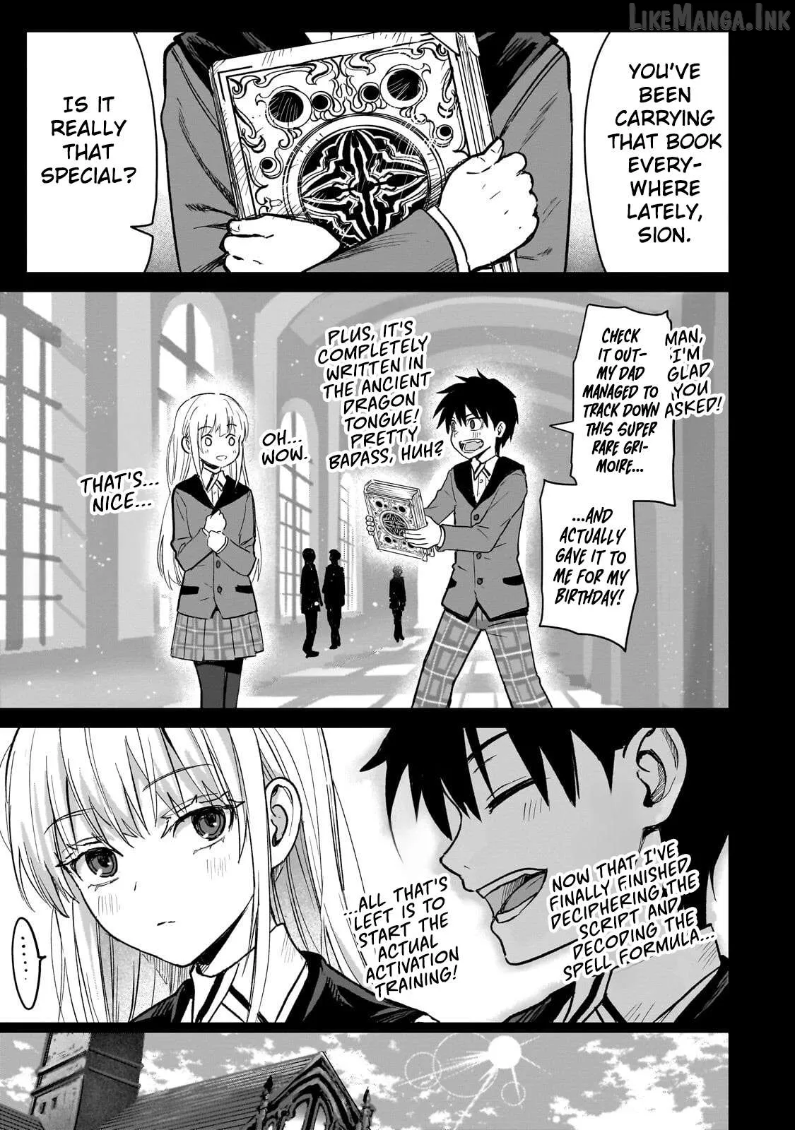Jibun Wo SSS Kyuda to Omoikondeiru C Kyu Majutsu Gakusei Chapter 6 page 7 - 