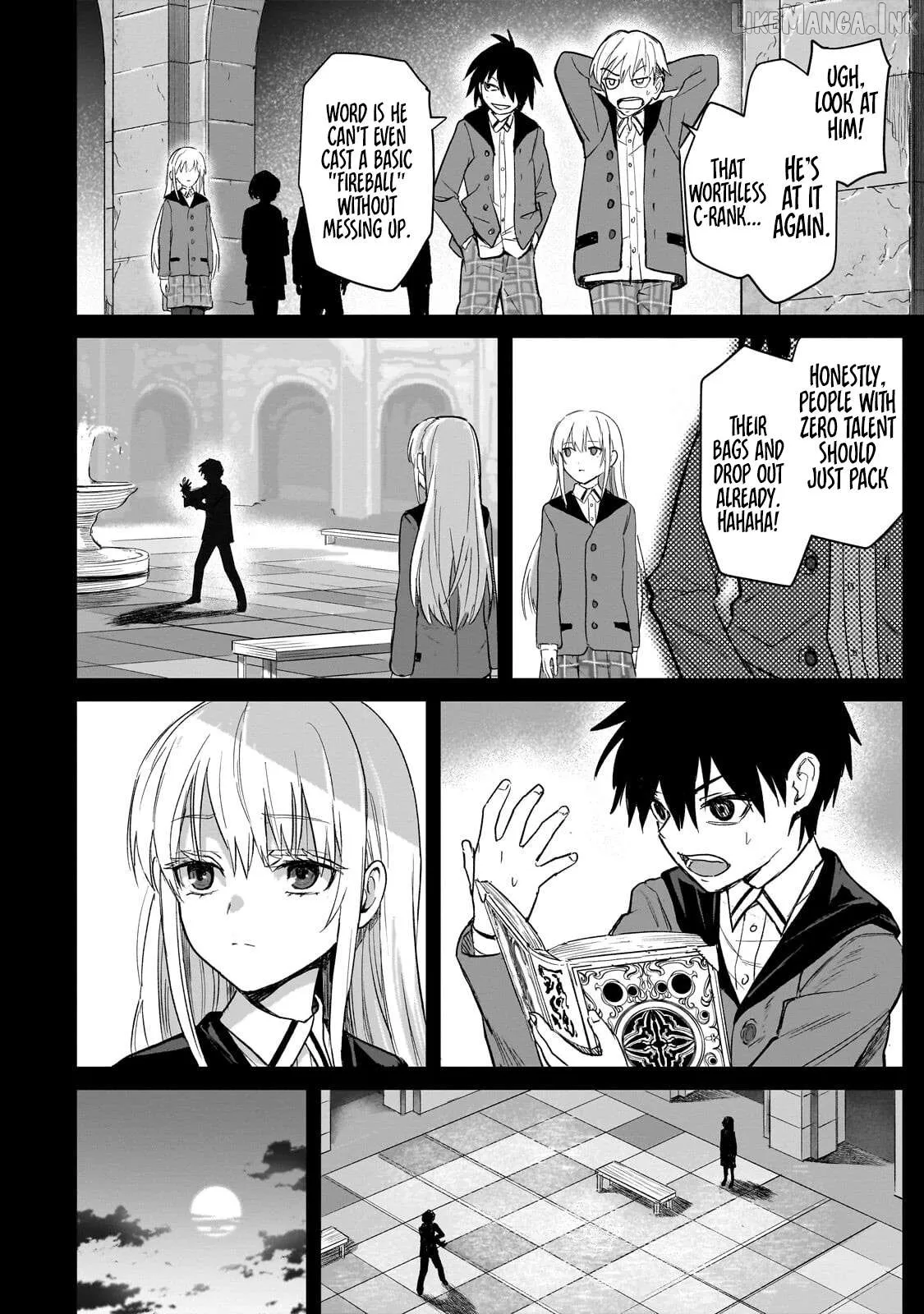 Jibun Wo SSS Kyuda to Omoikondeiru C Kyu Majutsu Gakusei Chapter 6 page 8 - 