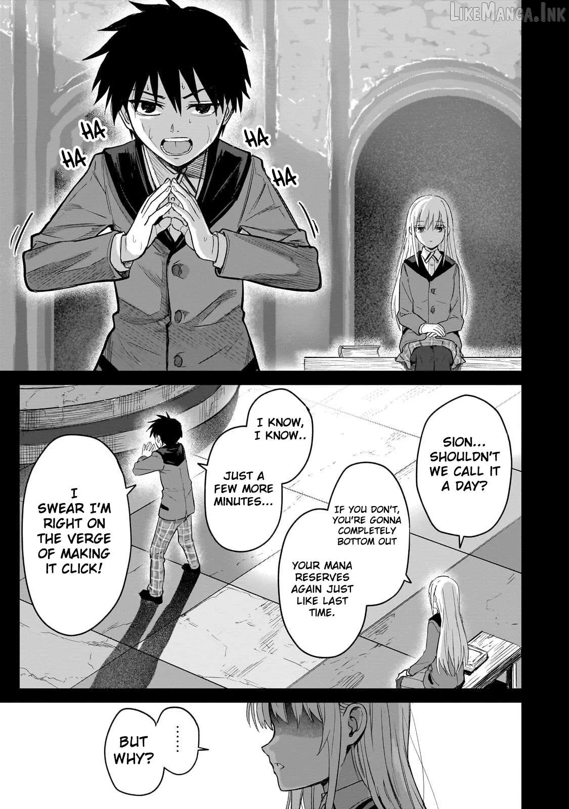 Jibun Wo SSS Kyuda to Omoikondeiru C Kyu Majutsu Gakusei Chapter 6 page 9 - 