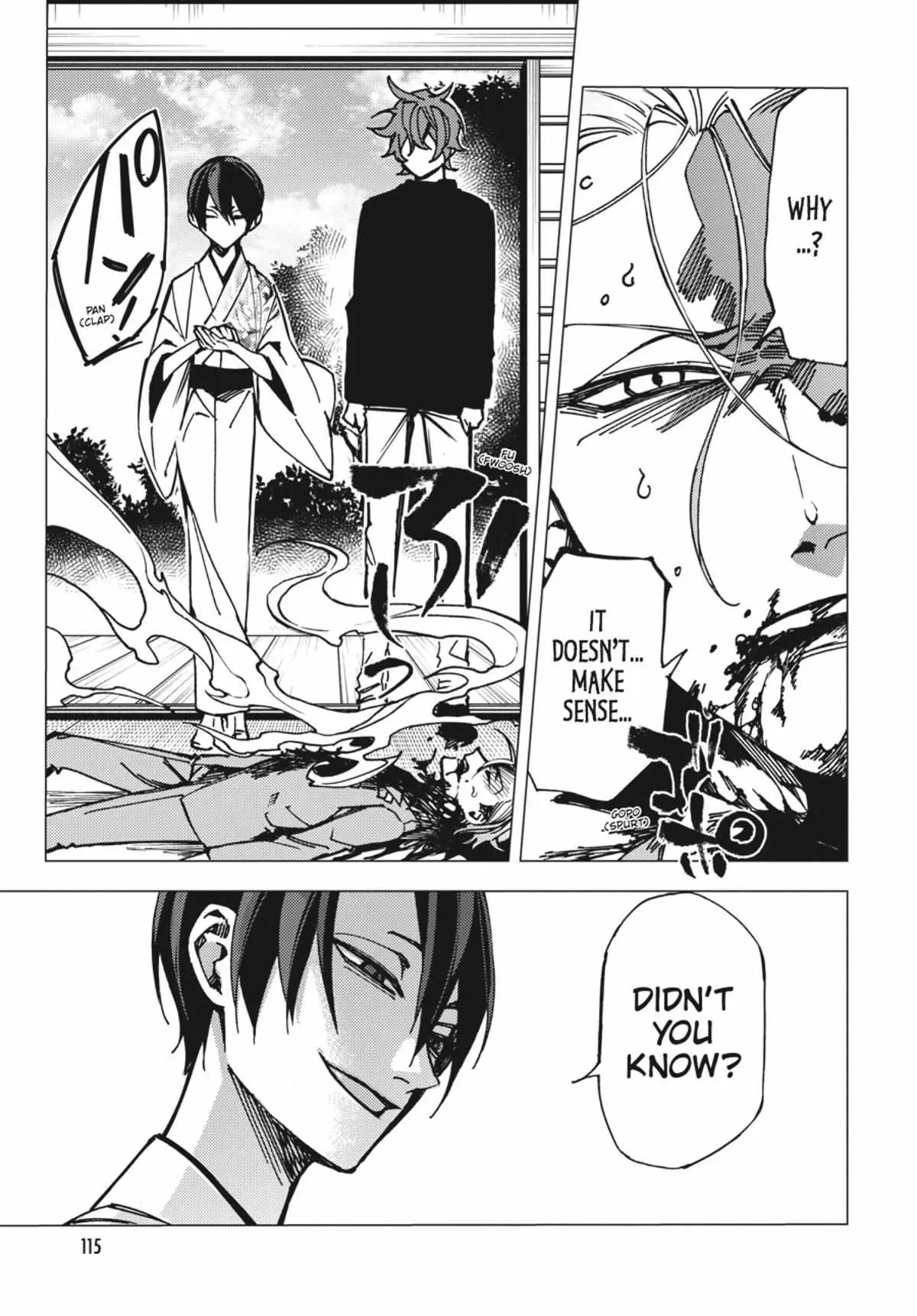Jigoku Kurayami Hana mo Naki Chapter 2.3 page 115 - 
