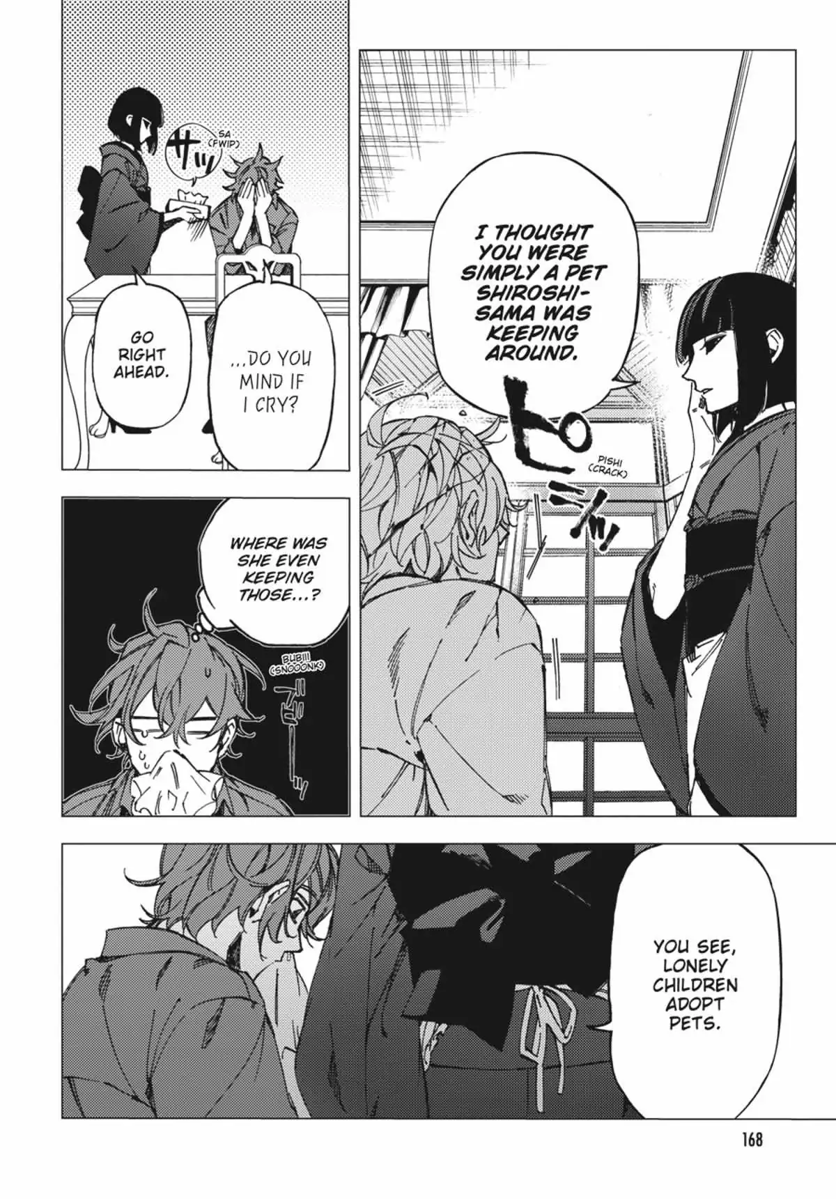 Jigoku Kurayami Hana mo Naki Chapter 2.3 page 166 - 