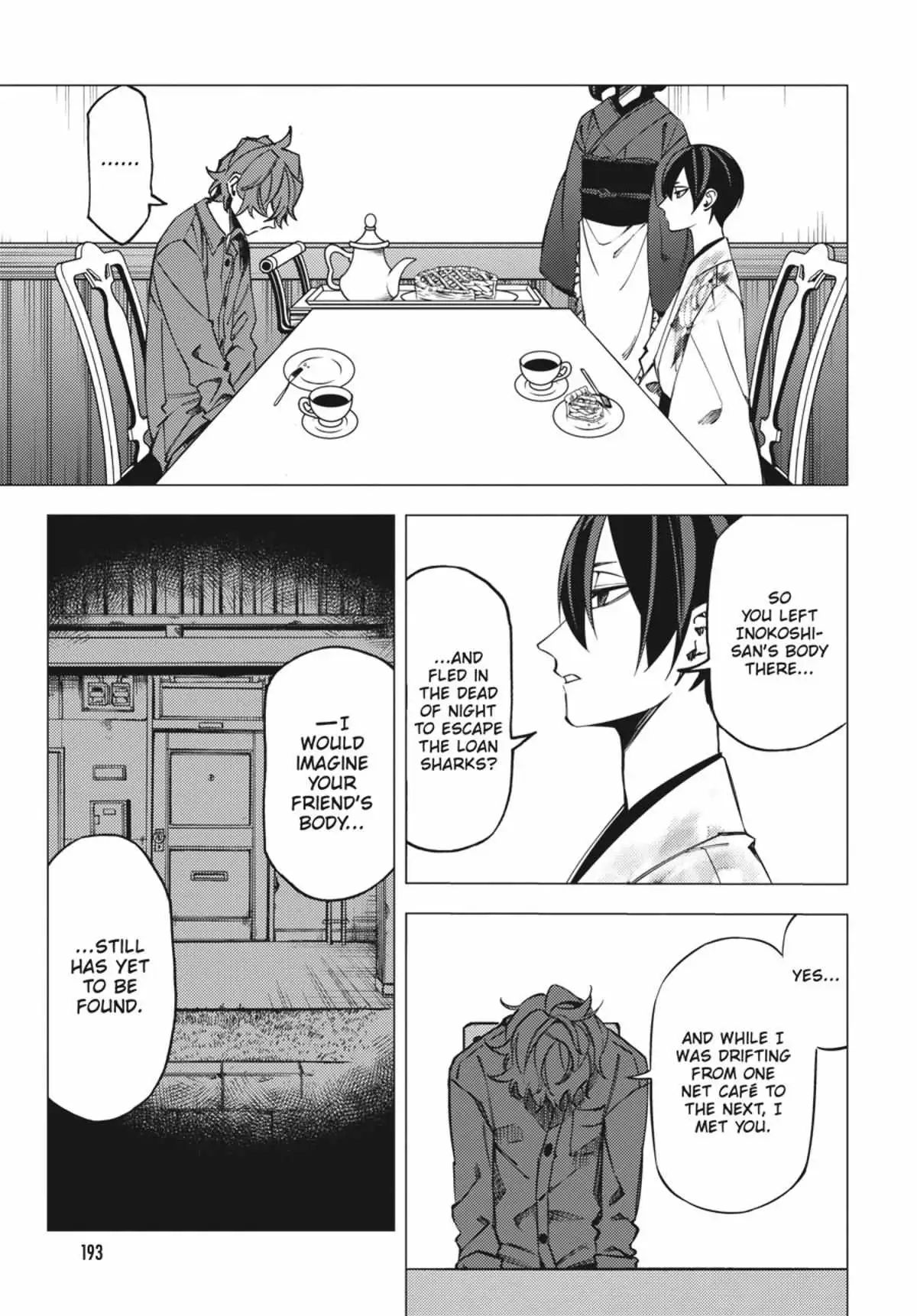 Jigoku Kurayami Hana mo Naki Chapter 2.3 page 191 - 