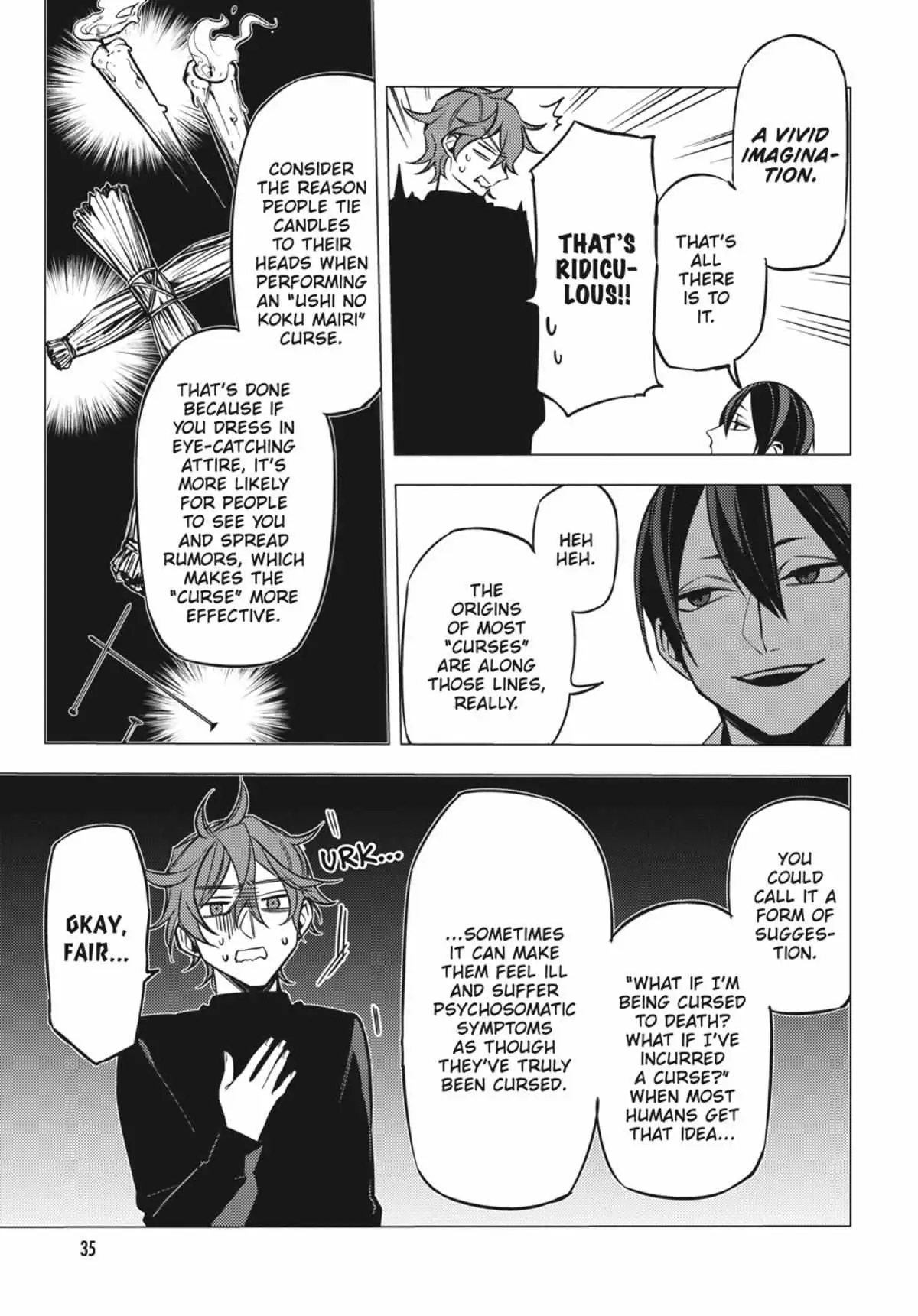 Jigoku Kurayami Hana mo Naki Chapter 2.3 page 36 - 