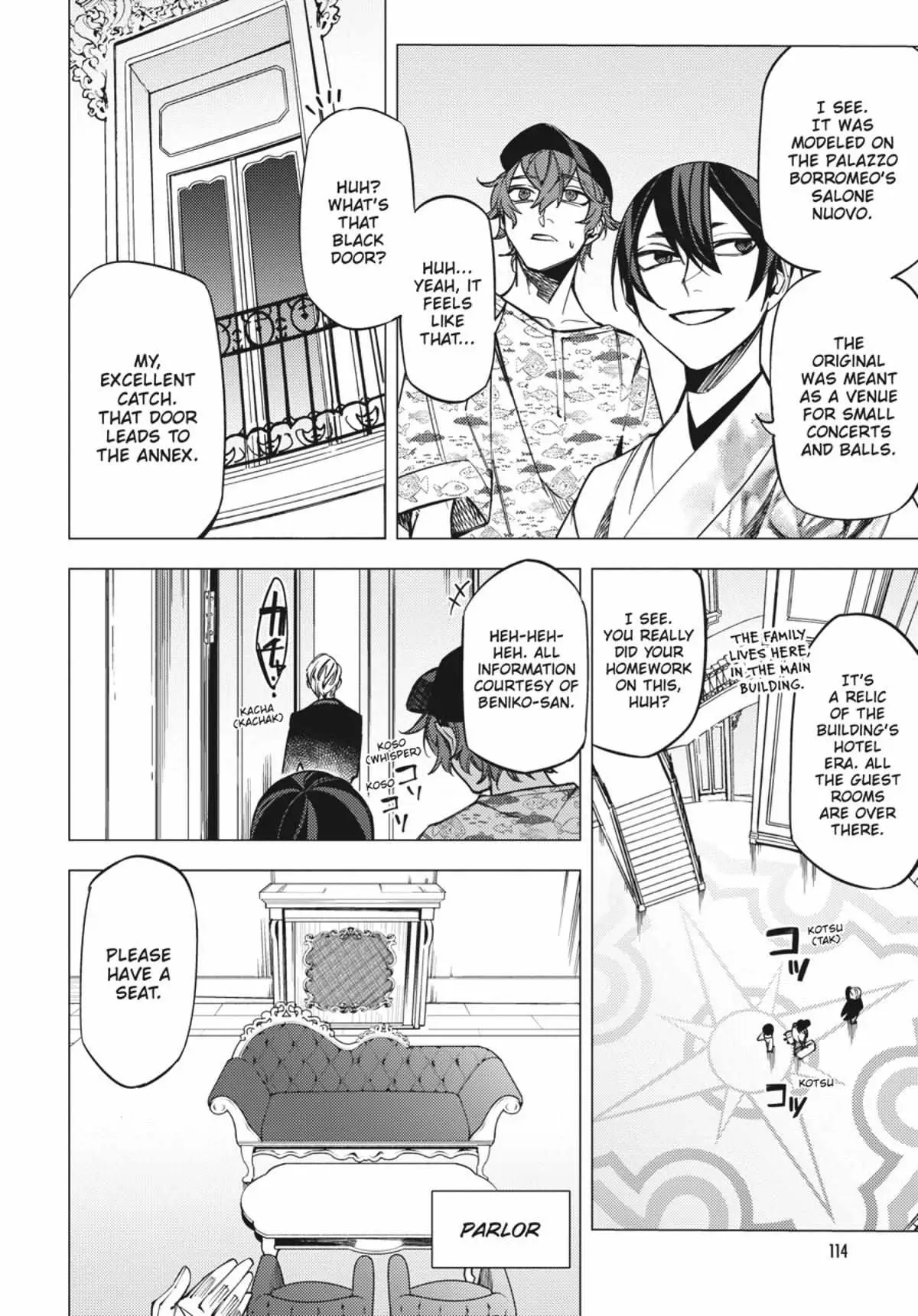 Jigoku Kurayami Hana mo Naki Chapter 4.1 page 114 - 