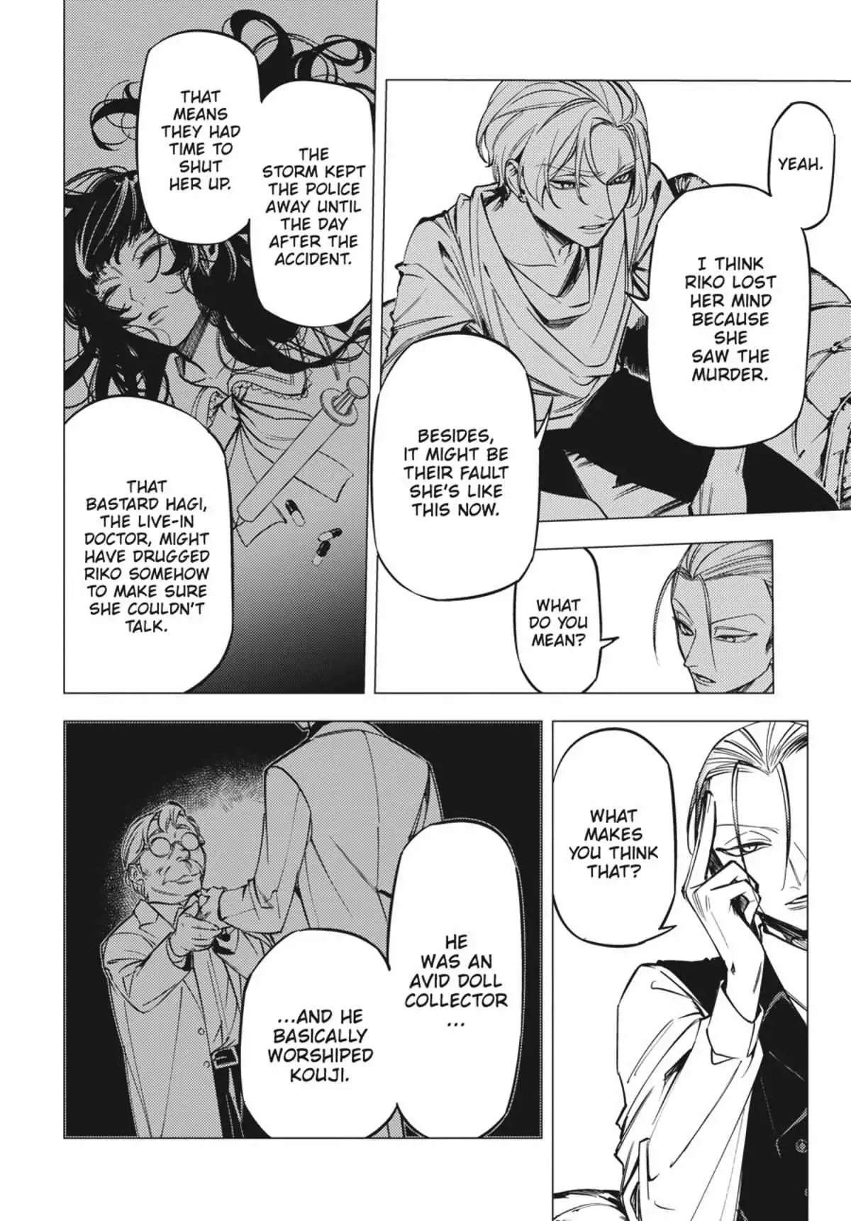 Jigoku Kurayami Hana mo Naki Chapter 4.1 page 195 - 