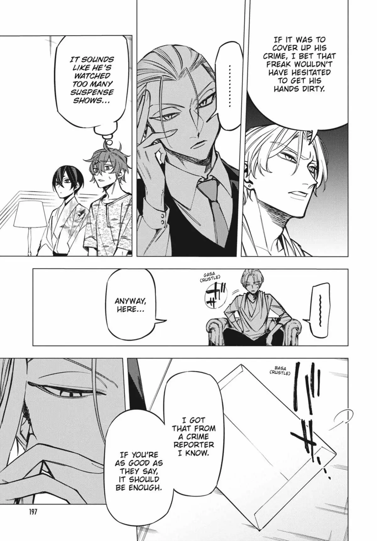 Jigoku Kurayami Hana mo Naki Chapter 4.1 page 196 - 