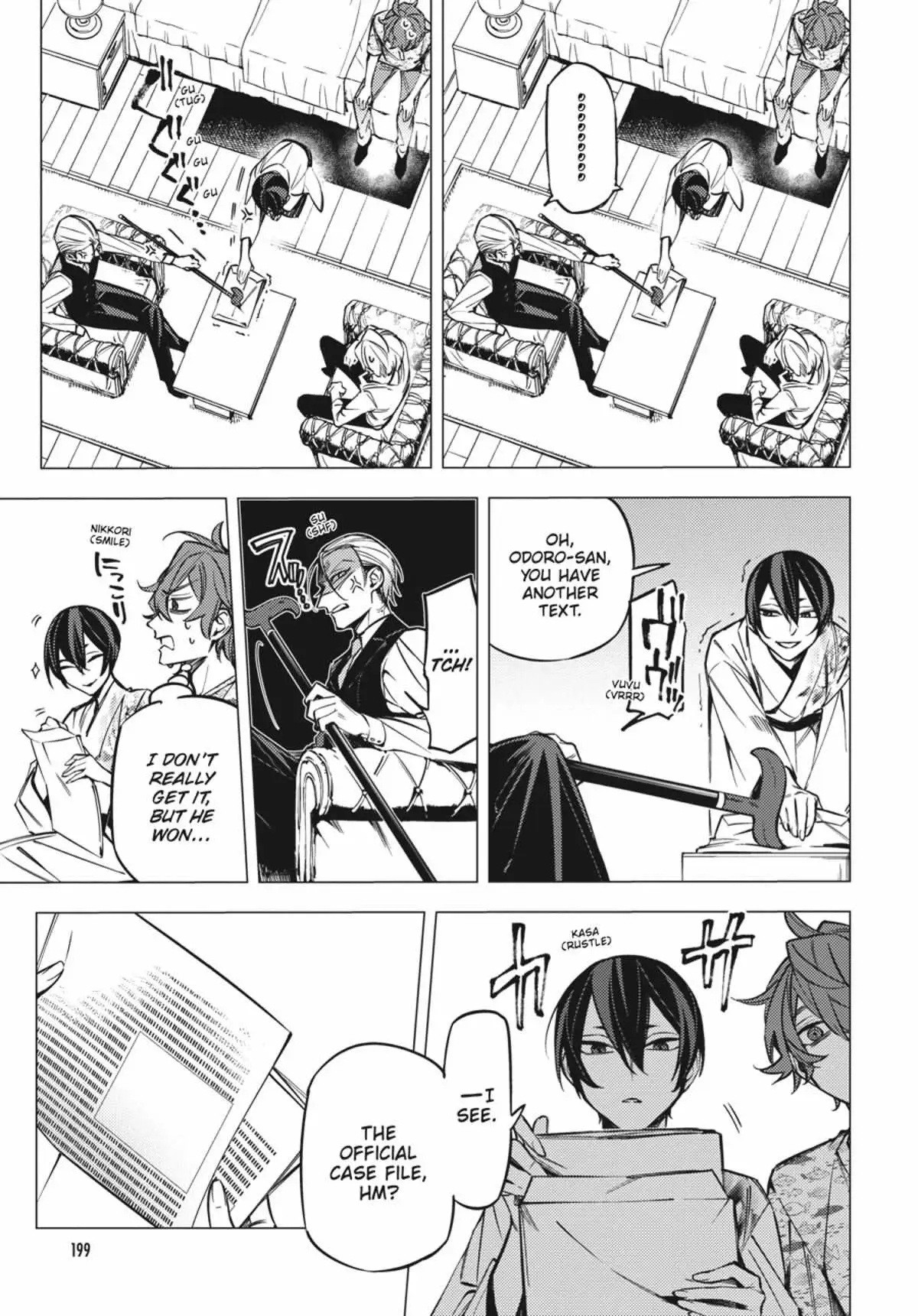 Jigoku Kurayami Hana mo Naki Chapter 4.1 page 198 - 