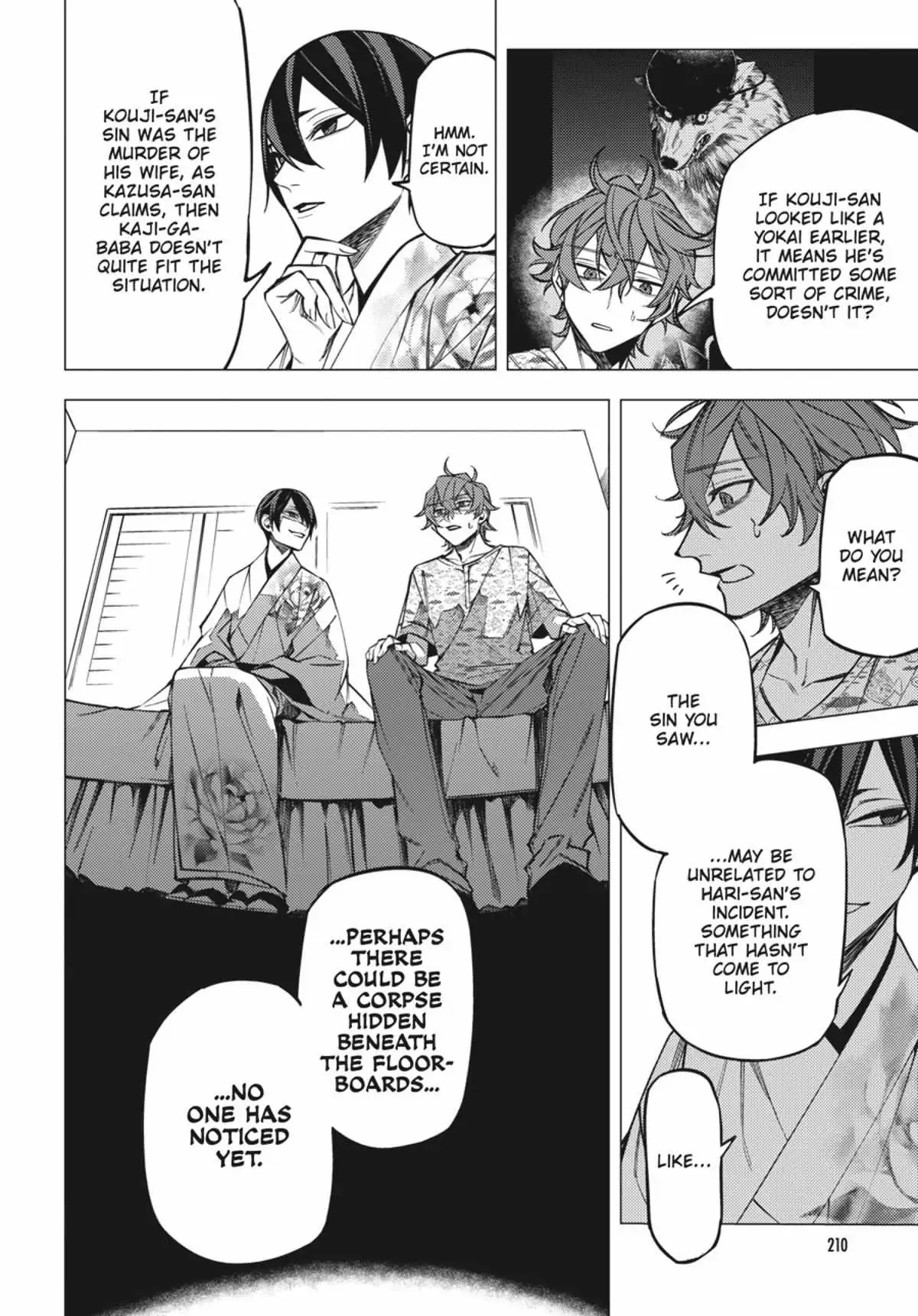 Jigoku Kurayami Hana mo Naki Chapter 4.1 page 209 - 