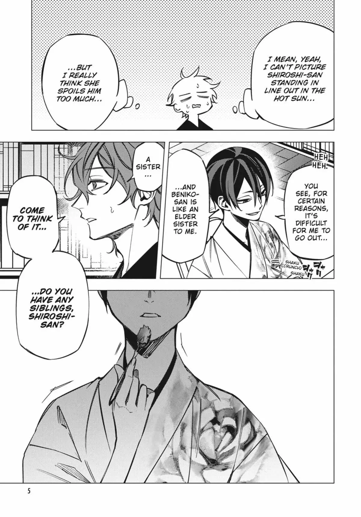 Jigoku Kurayami Hana mo Naki Chapter 4.1 page 6 - 
