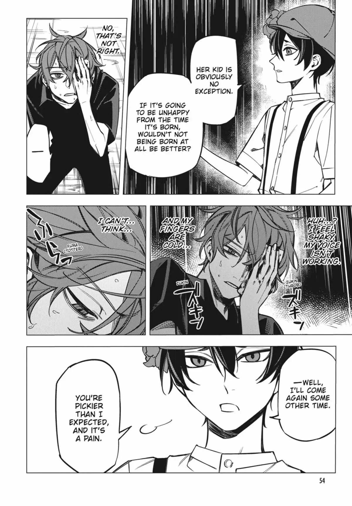Jigoku Kurayami Hana mo Naki Chapter 4.1 page 54 - 