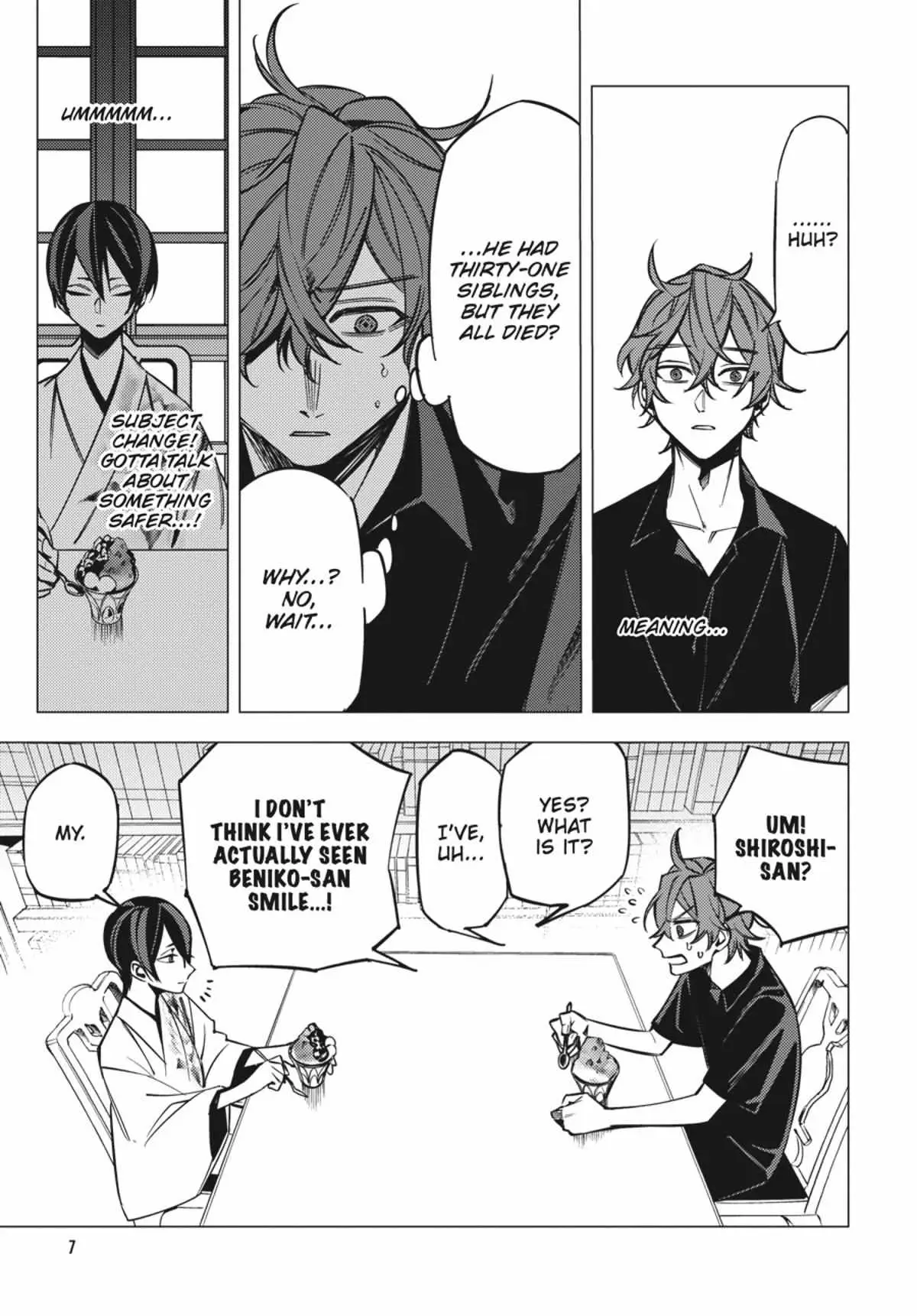 Jigoku Kurayami Hana mo Naki Chapter 4.1 page 8 - 