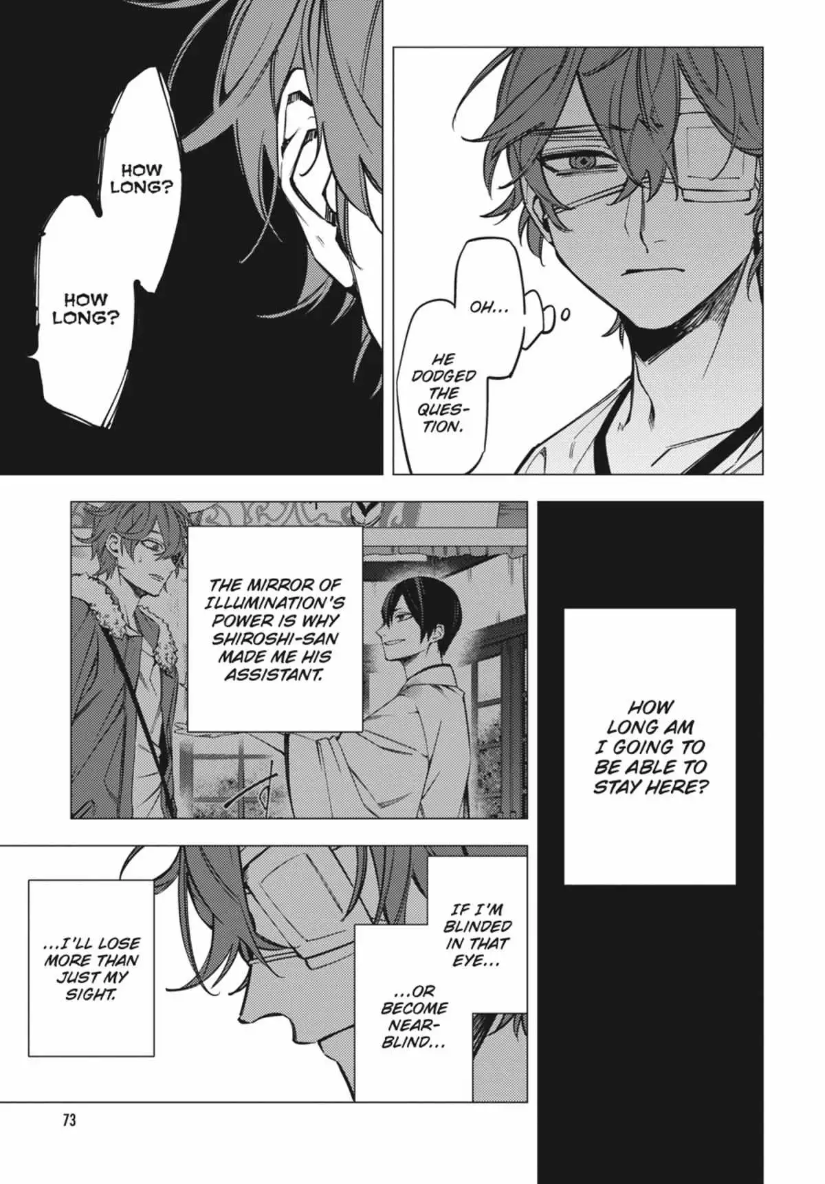 Jigoku Kurayami Hana mo Naki Chapter 4.1 page 73 - 
