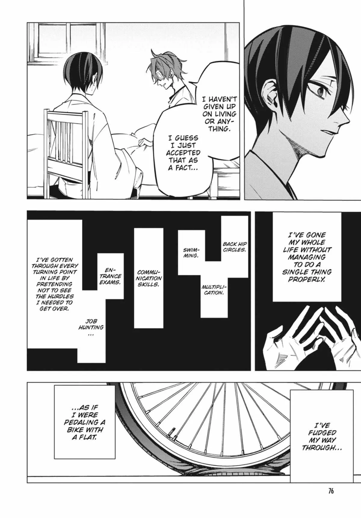 Jigoku Kurayami Hana mo Naki Chapter 4.1 page 76 - 