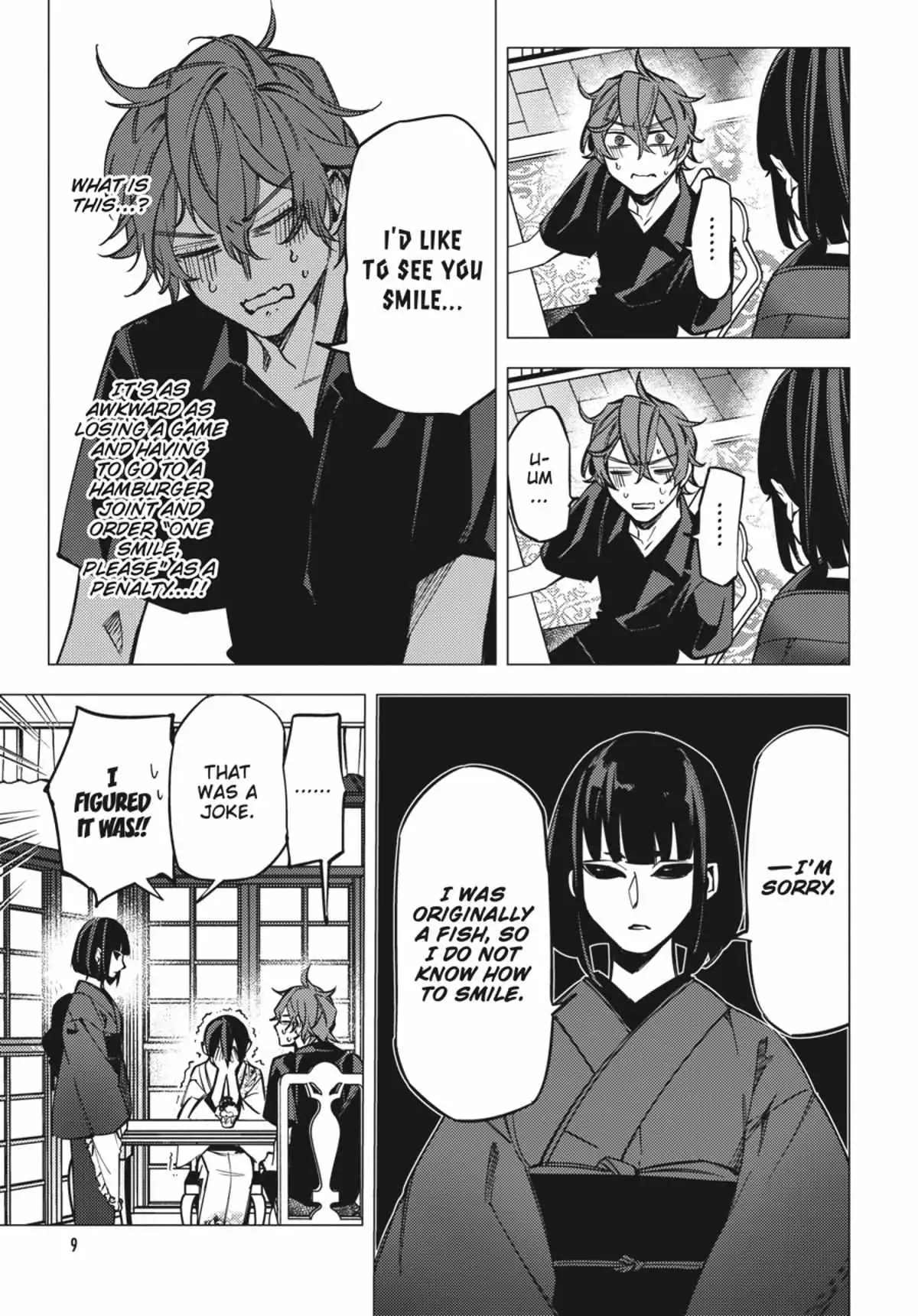 Jigoku Kurayami Hana mo Naki Chapter 4.1 page 10 - 