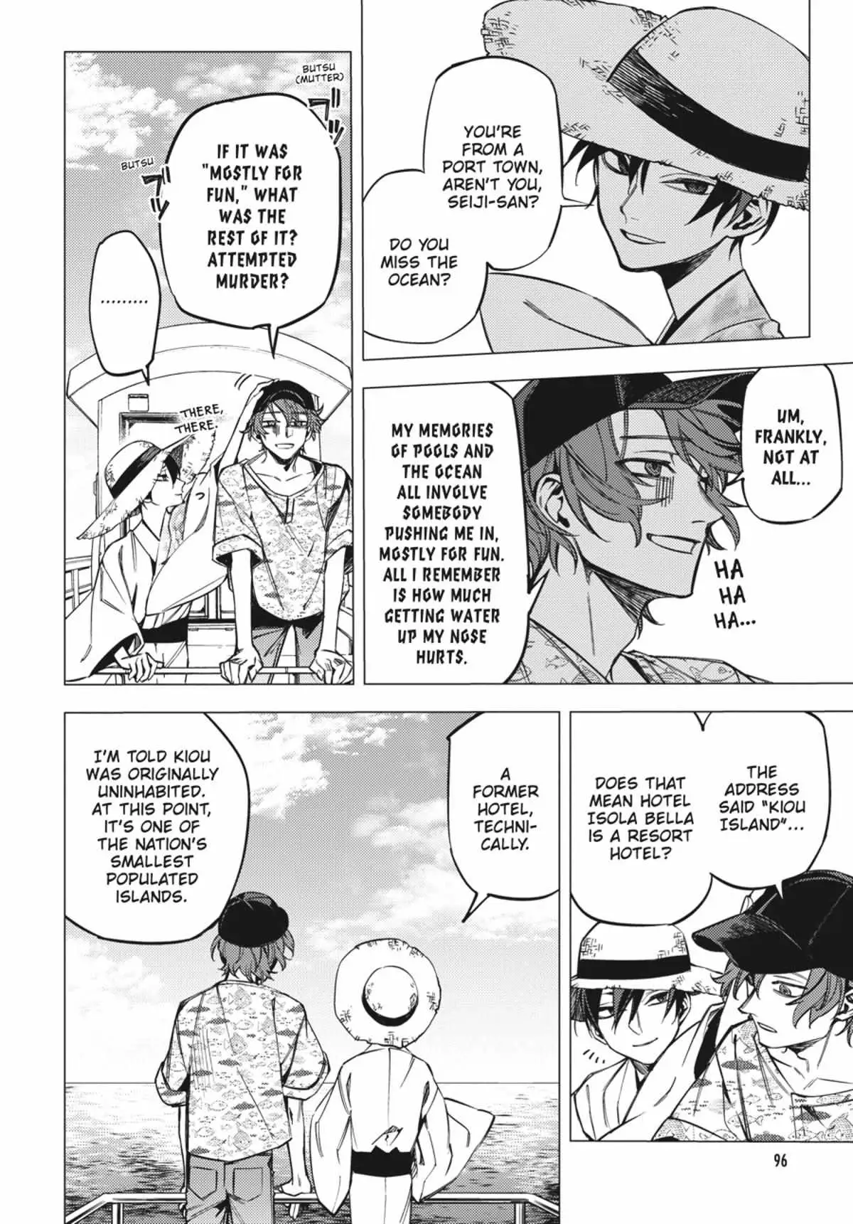Jigoku Kurayami Hana mo Naki Chapter 4.1 page 96 - 